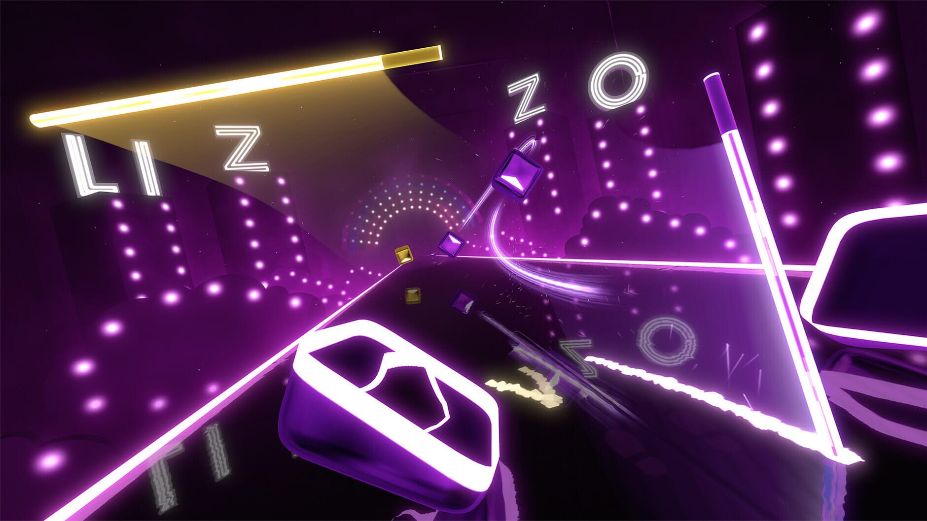 Screenshot for Beat Saber: Lizzo - "Cuz I Love You"