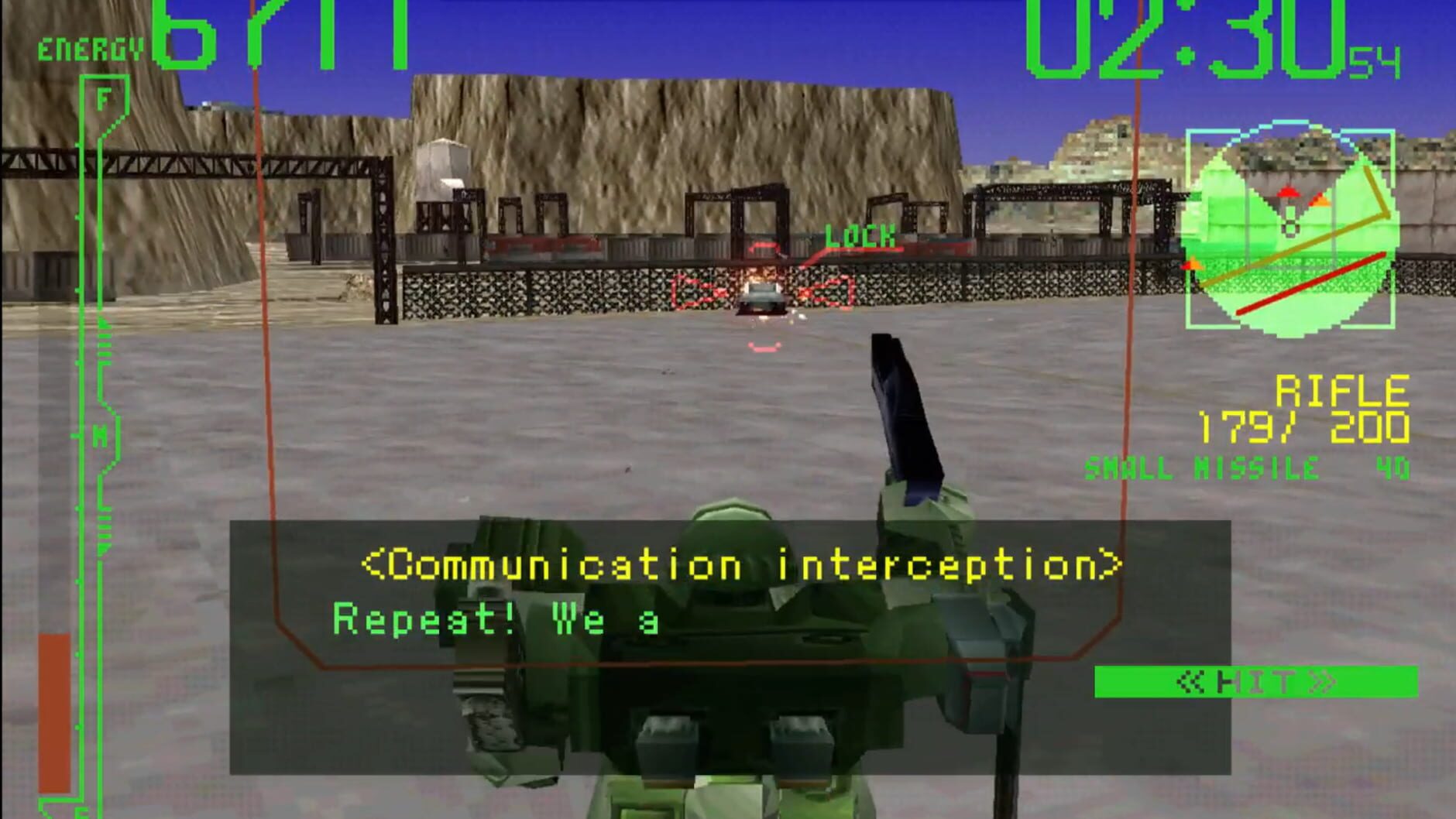 Screenshot for Armored Core: Project Phantasma