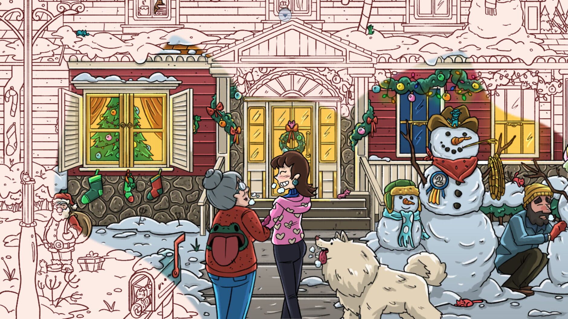 Screenshot for Hidden Cats in Christmas