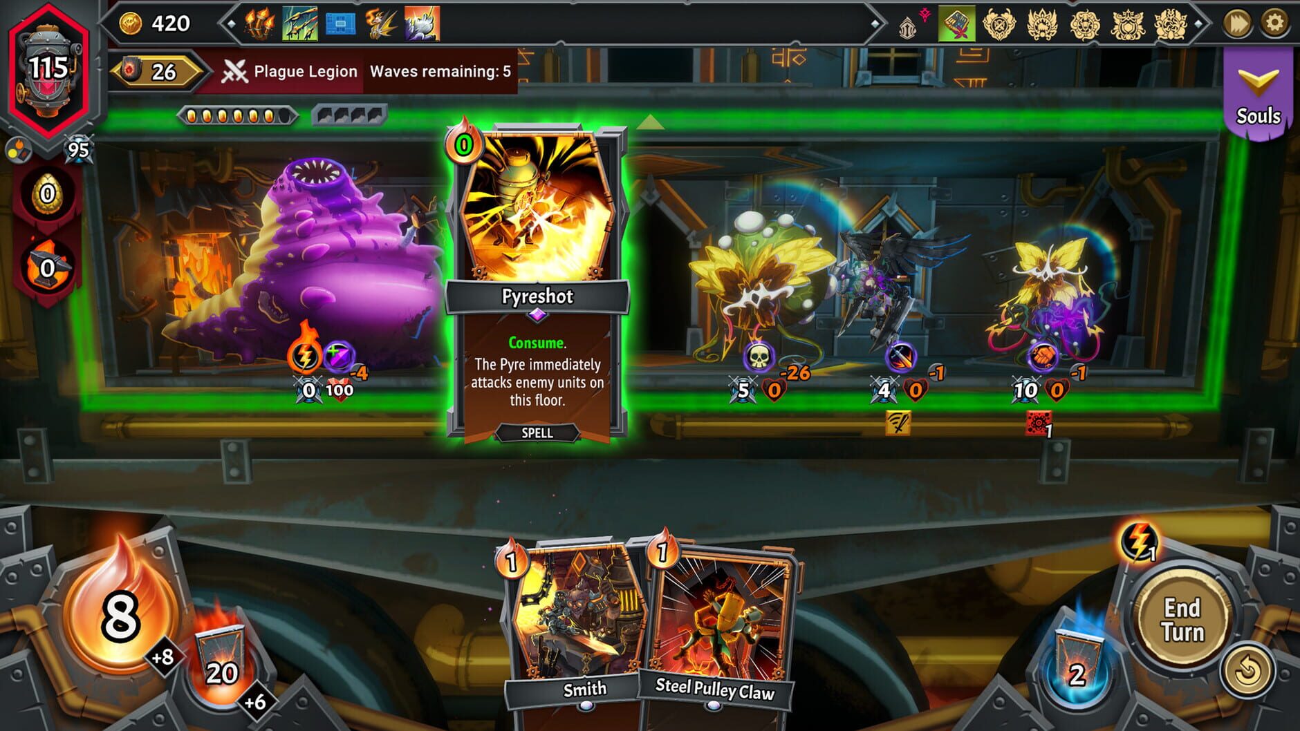 Screenshot for Monster Train 2: Destiny of the Railforged