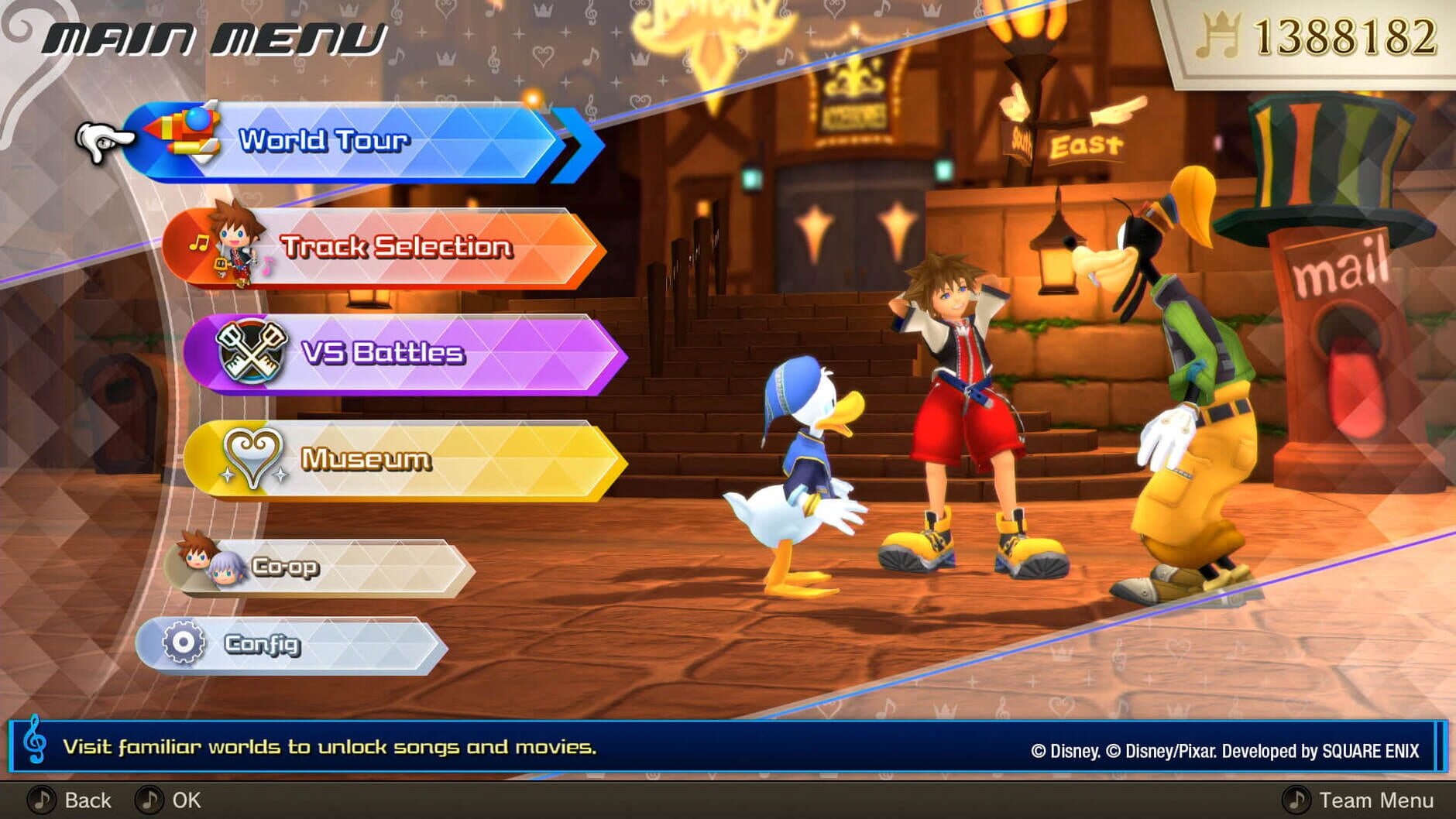 Screenshot for Kingdom Hearts: Melody of Memory