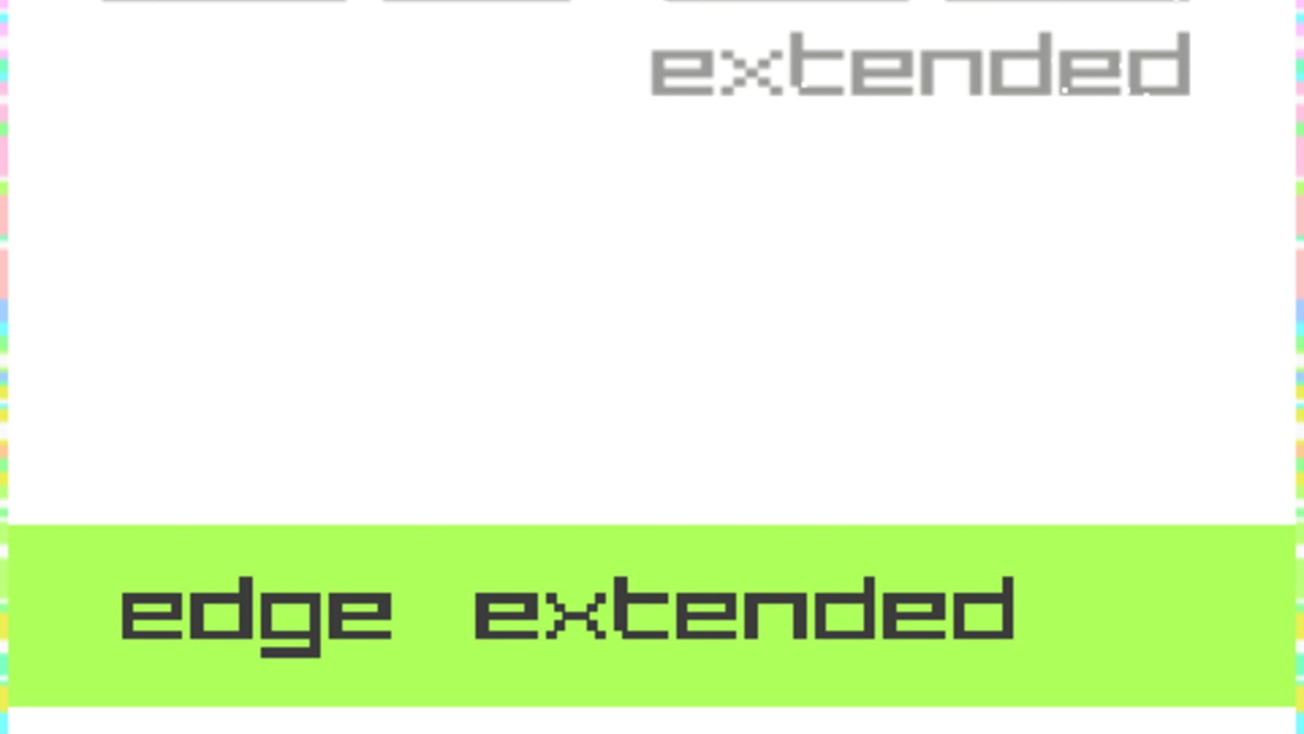 Screenshot for Edge Extended