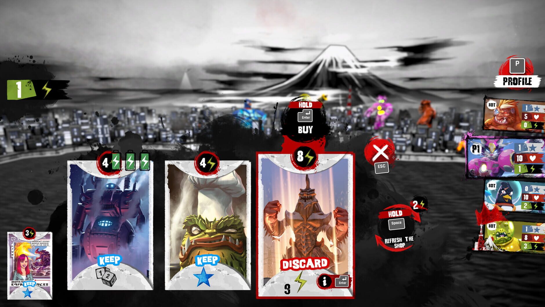Screenshot for King of Tokyo