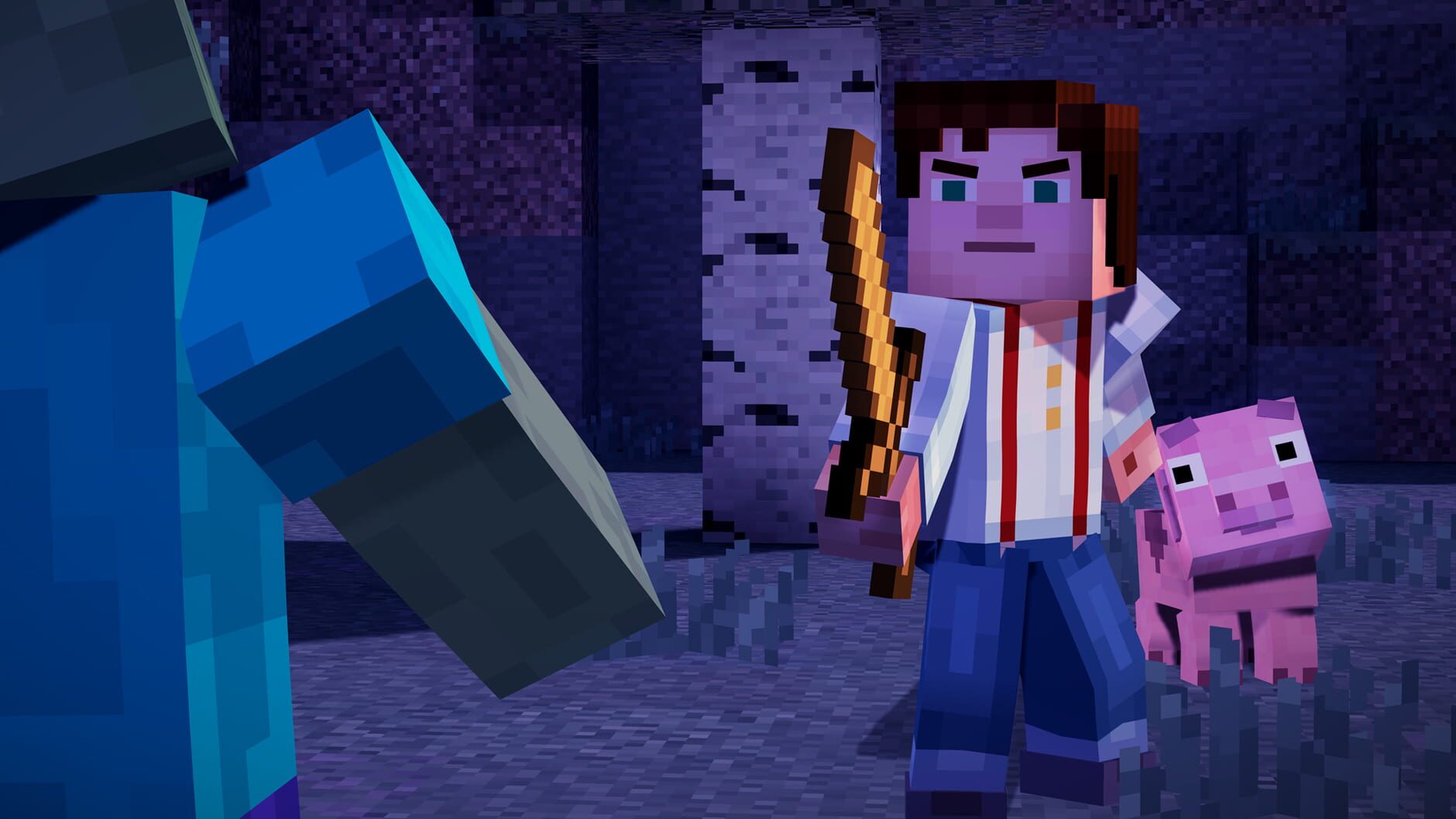 Screenshot for Minecraft: Story Mode