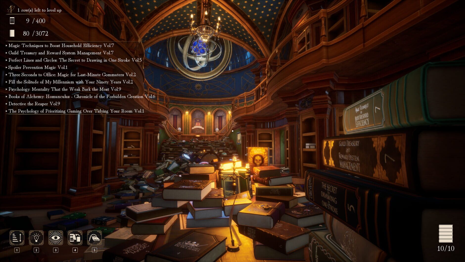 Screenshot for Librarian: Tidy Up the Arcane Library!