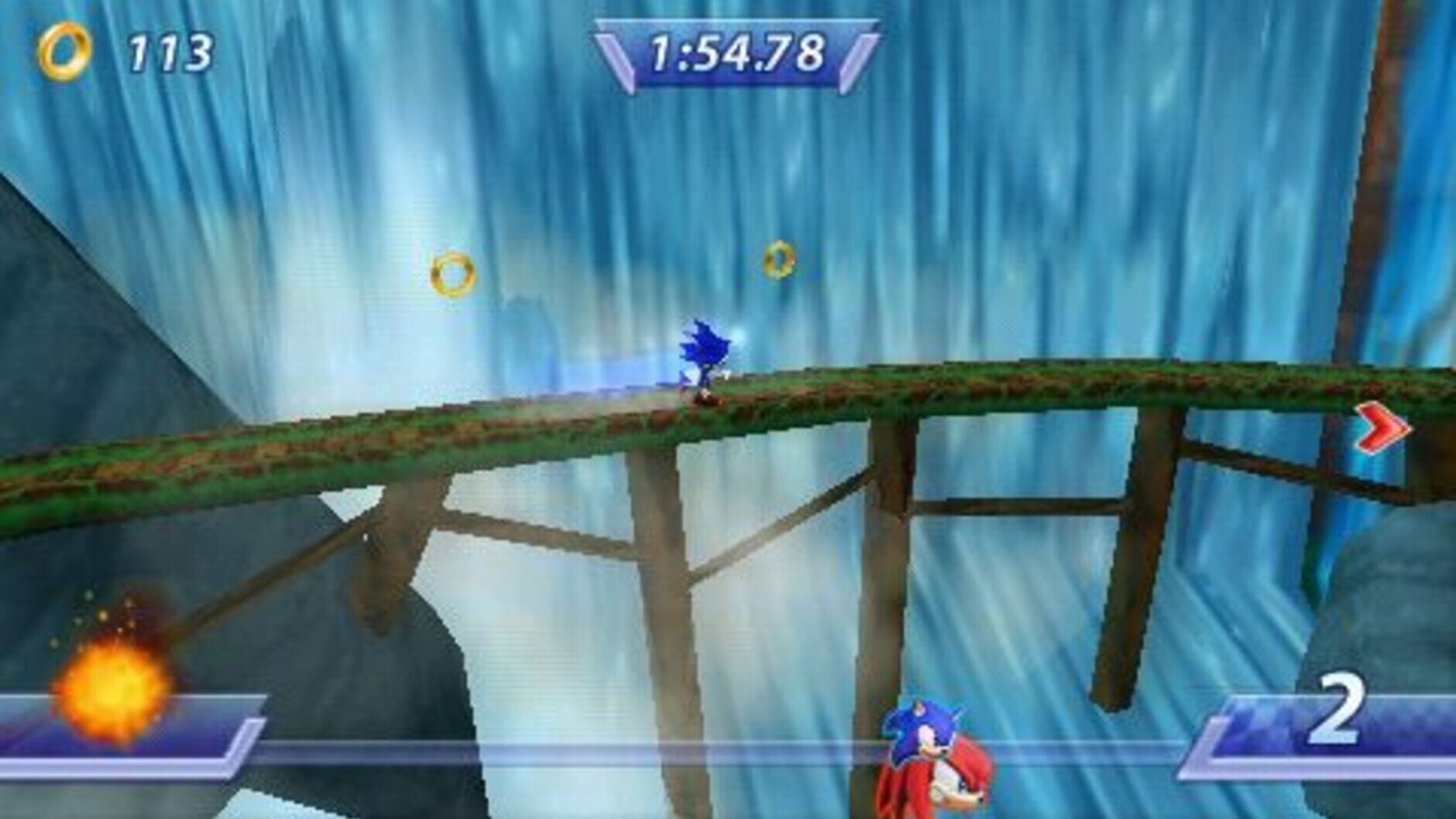 Screenshot for Sonic Rivals
