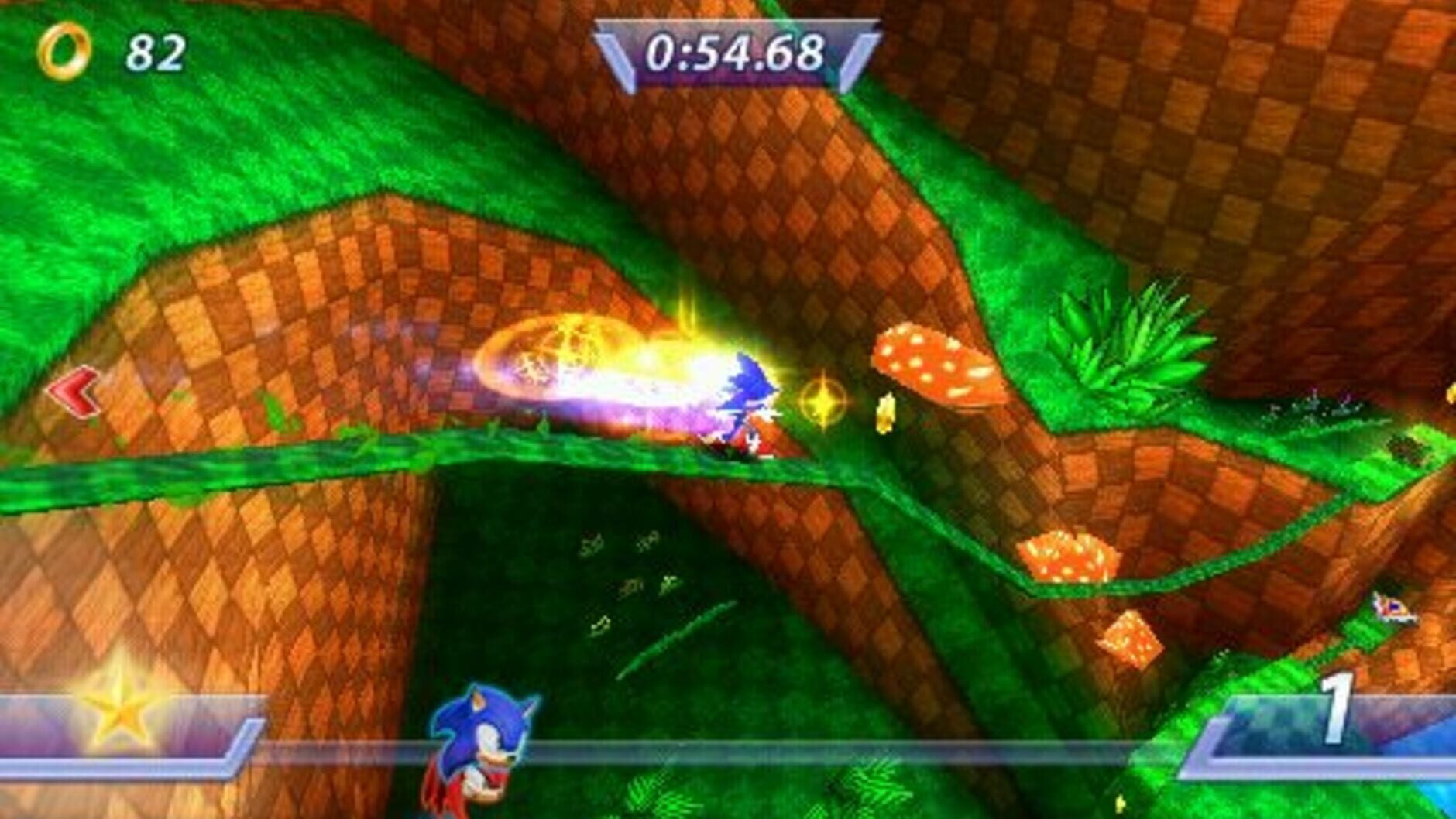 Screenshot for Sonic Rivals