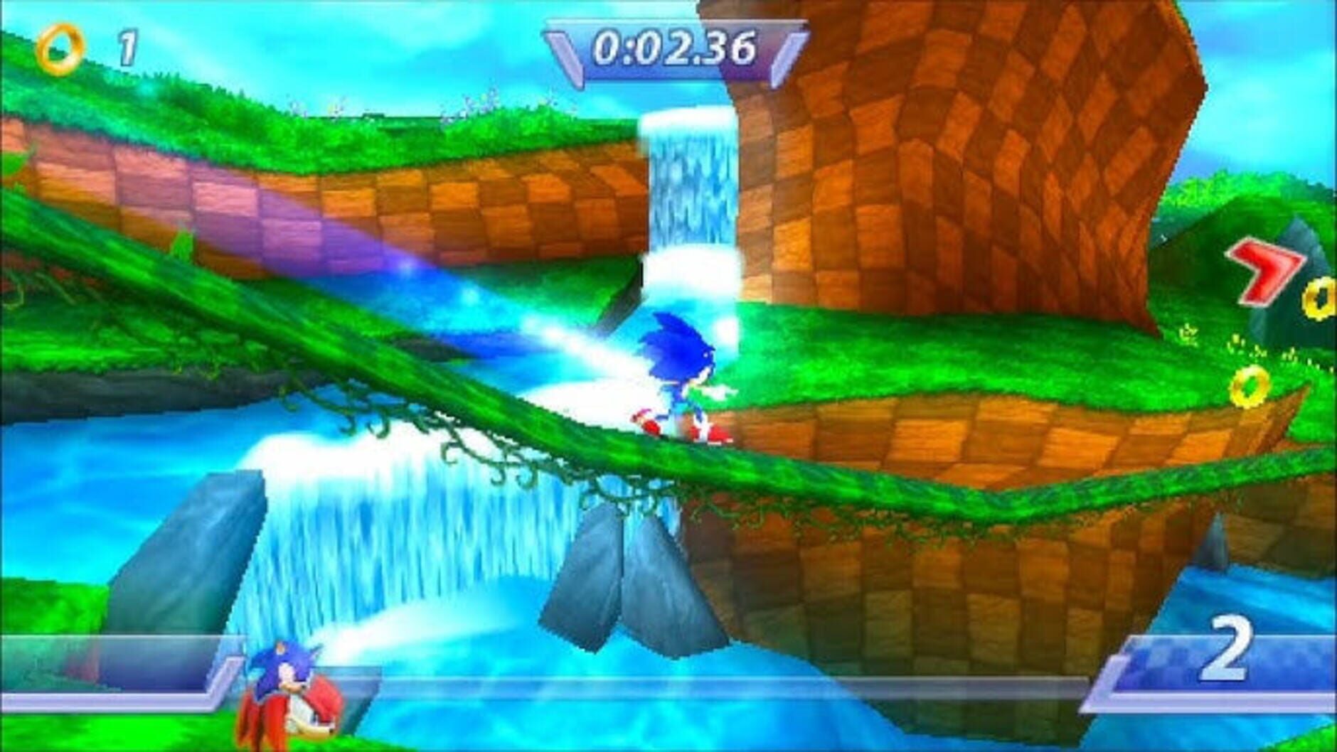 Screenshot for Sonic Rivals