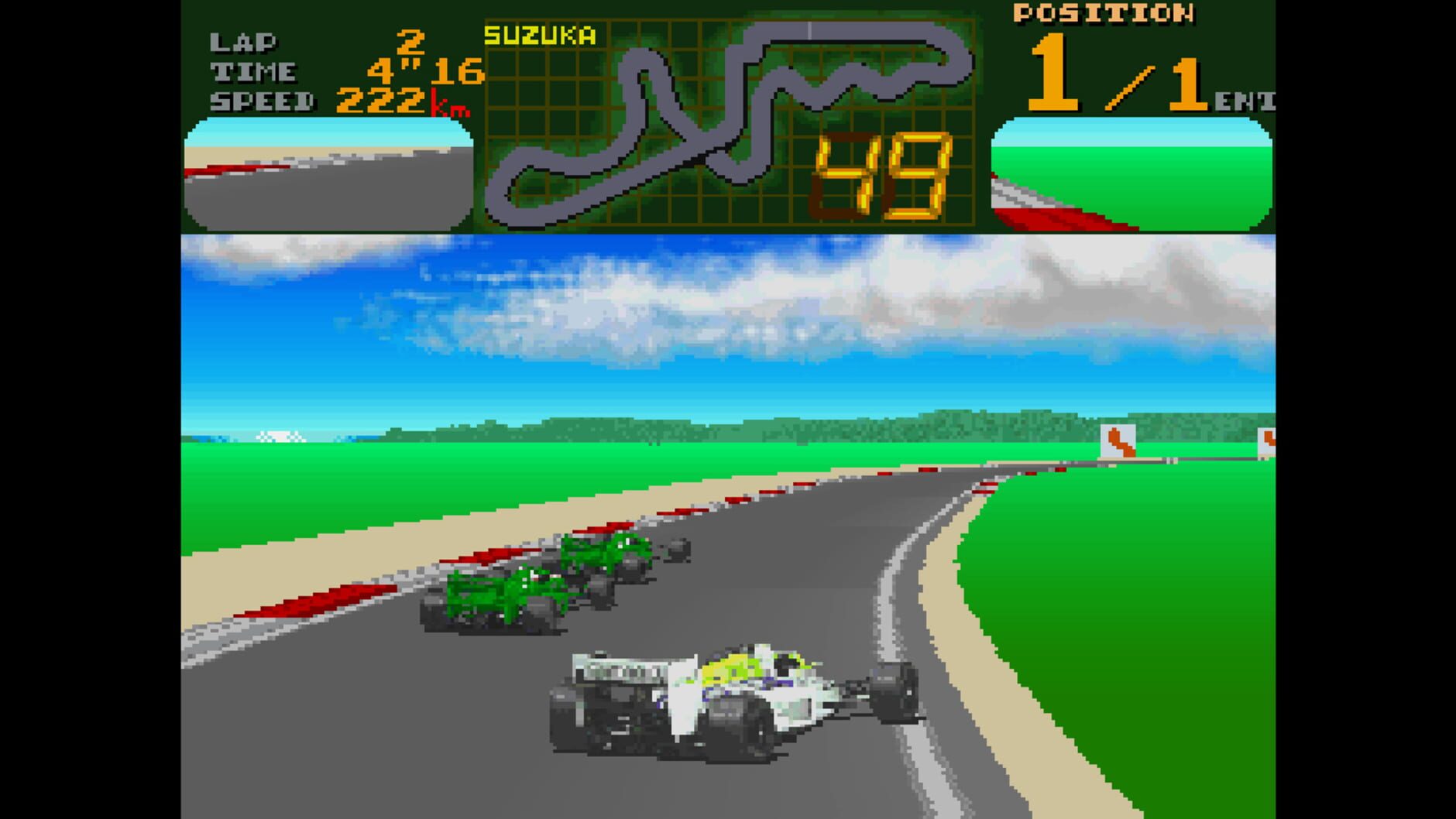 Screenshot for Arcade Archives: Final Lap