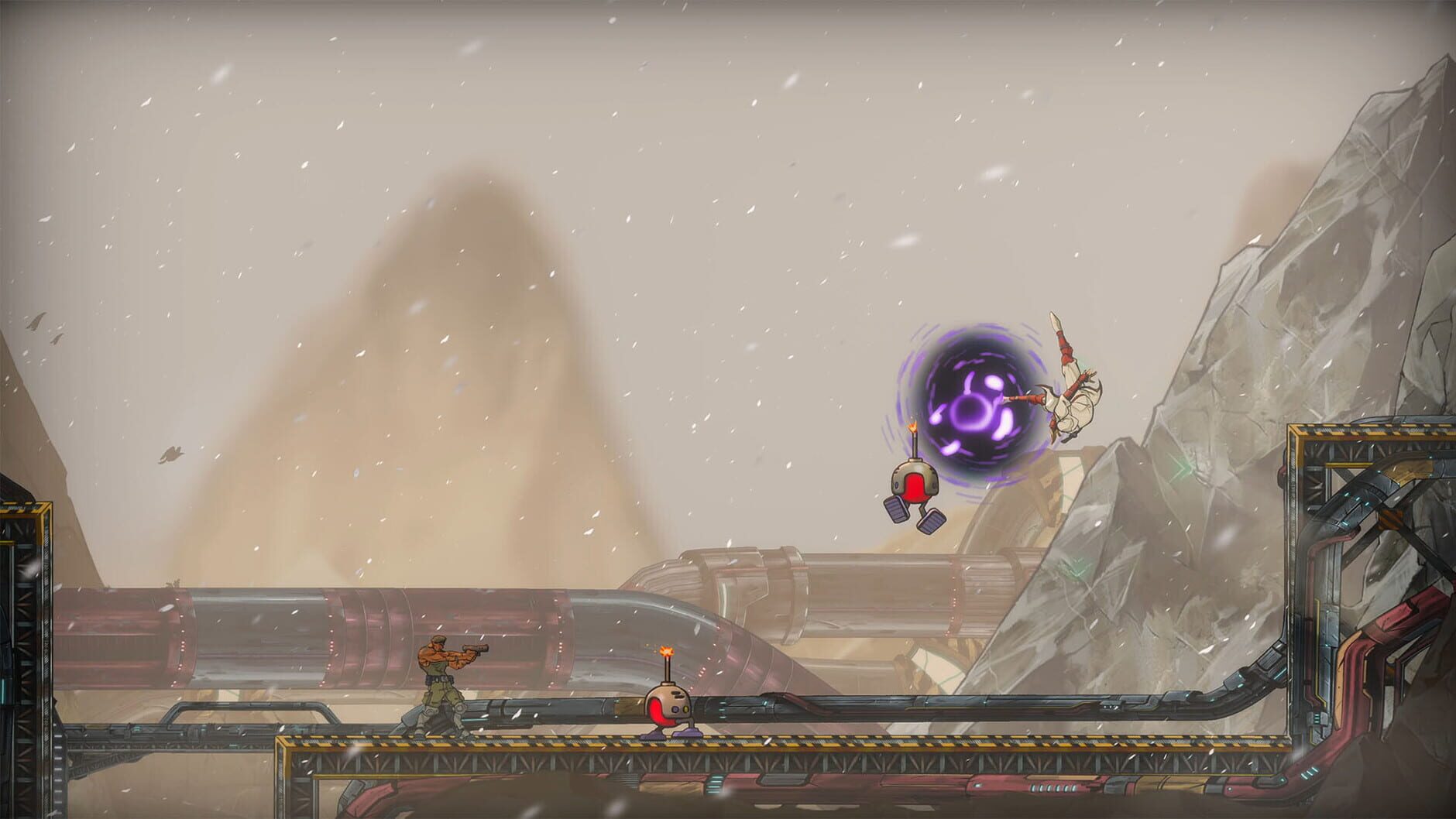 Screenshot for Shinobi: Art of Vengeance - Sega Villains Stage