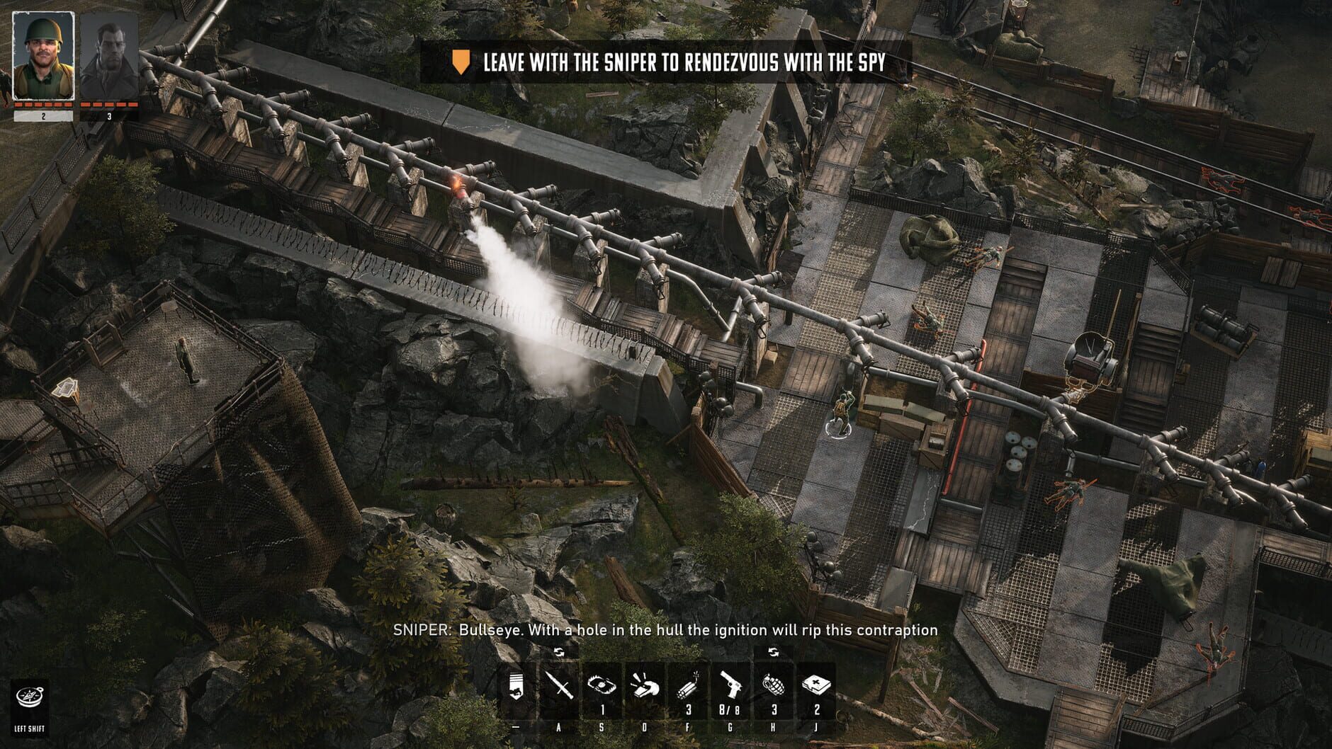 Screenshot for Commandos: Origins - No Man Left Behind