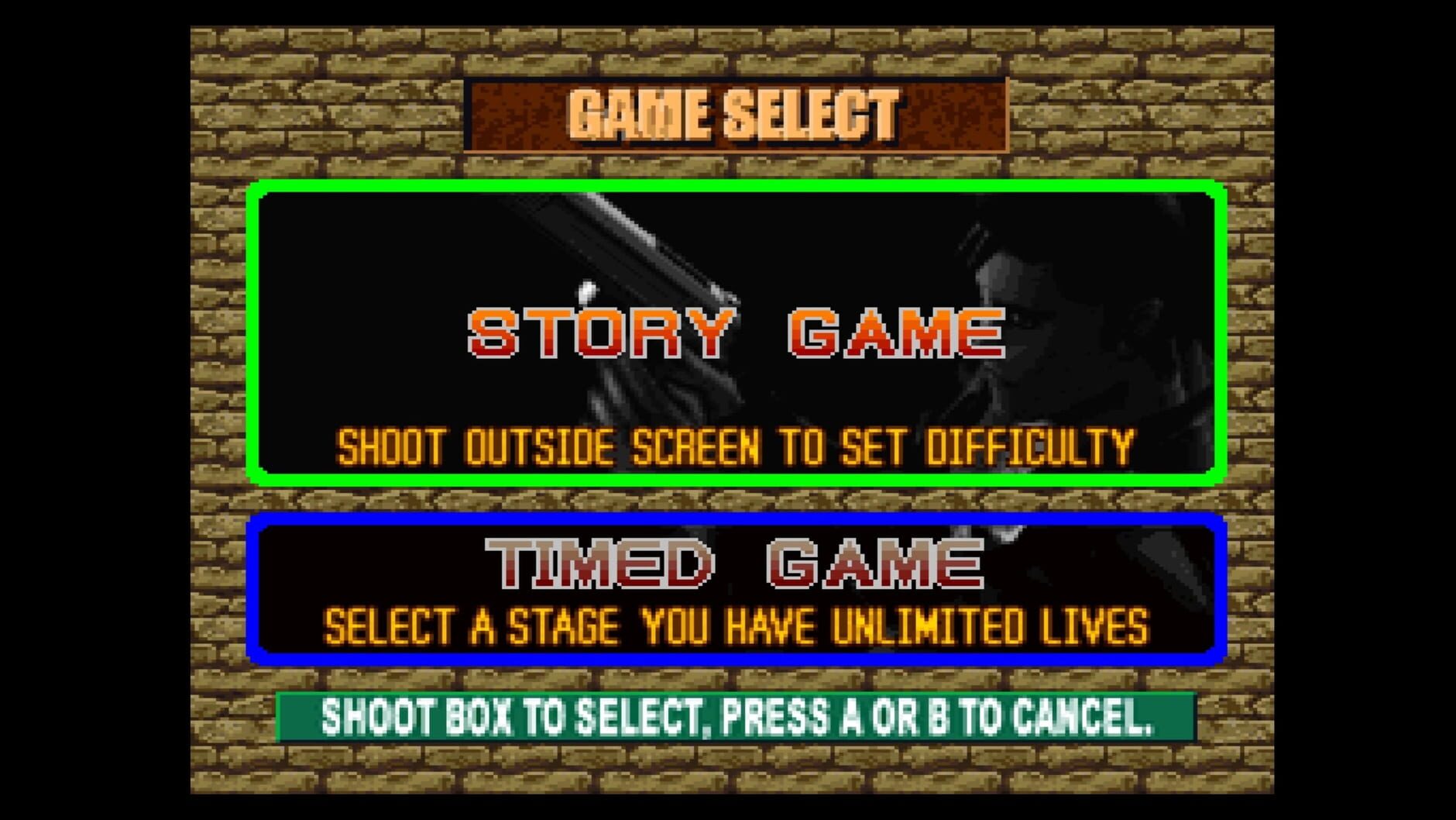Screenshot for Time Crisis