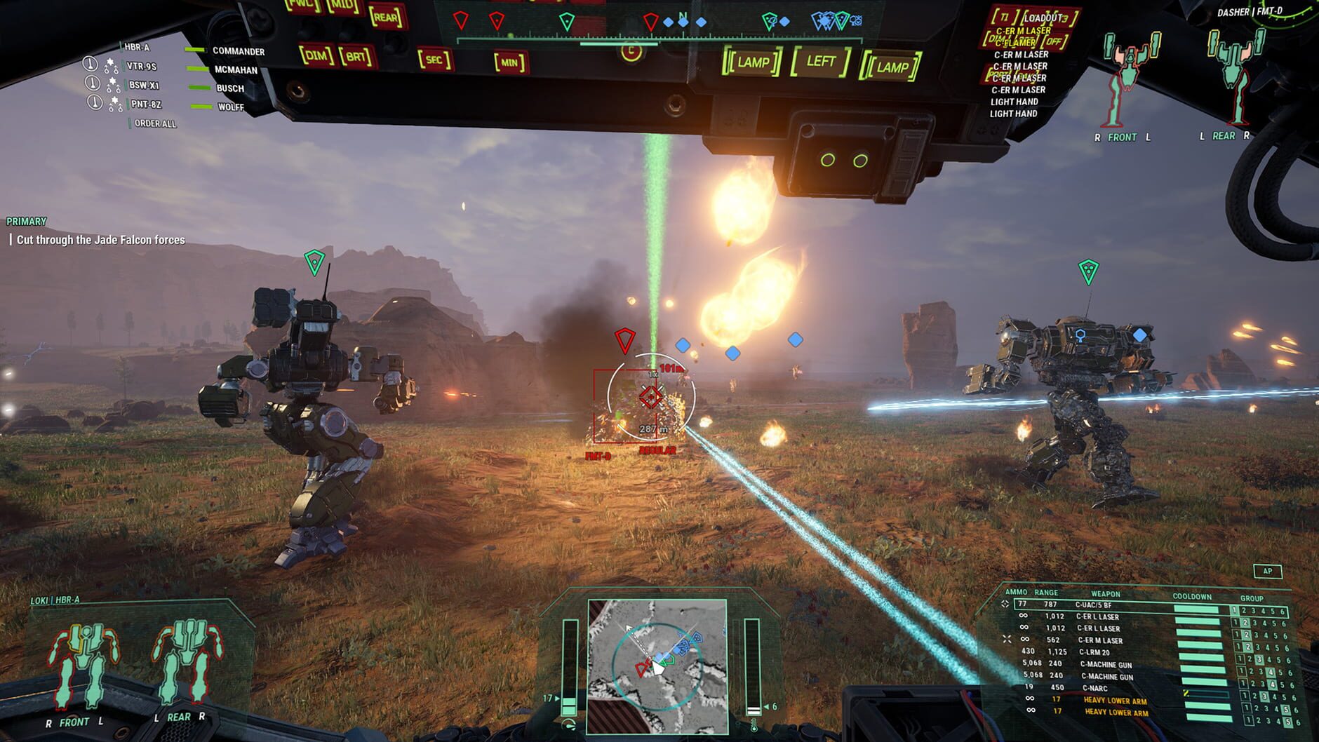 Screenshot for MechWarrior 5: Mercenaries - Chaos Reign
