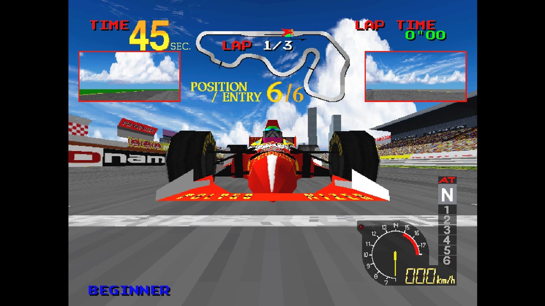 Screenshot for Arcade Archives: Ace Driver