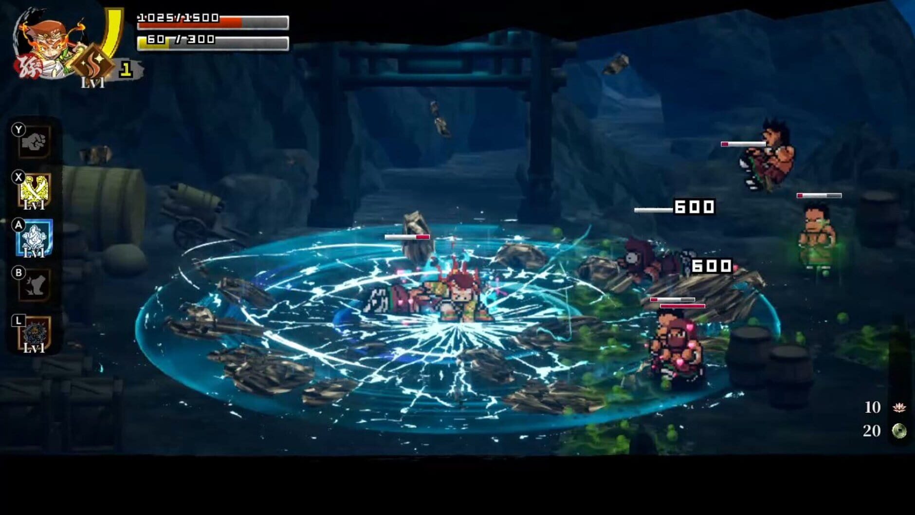 Screenshot for River City Saga: Journey to the West