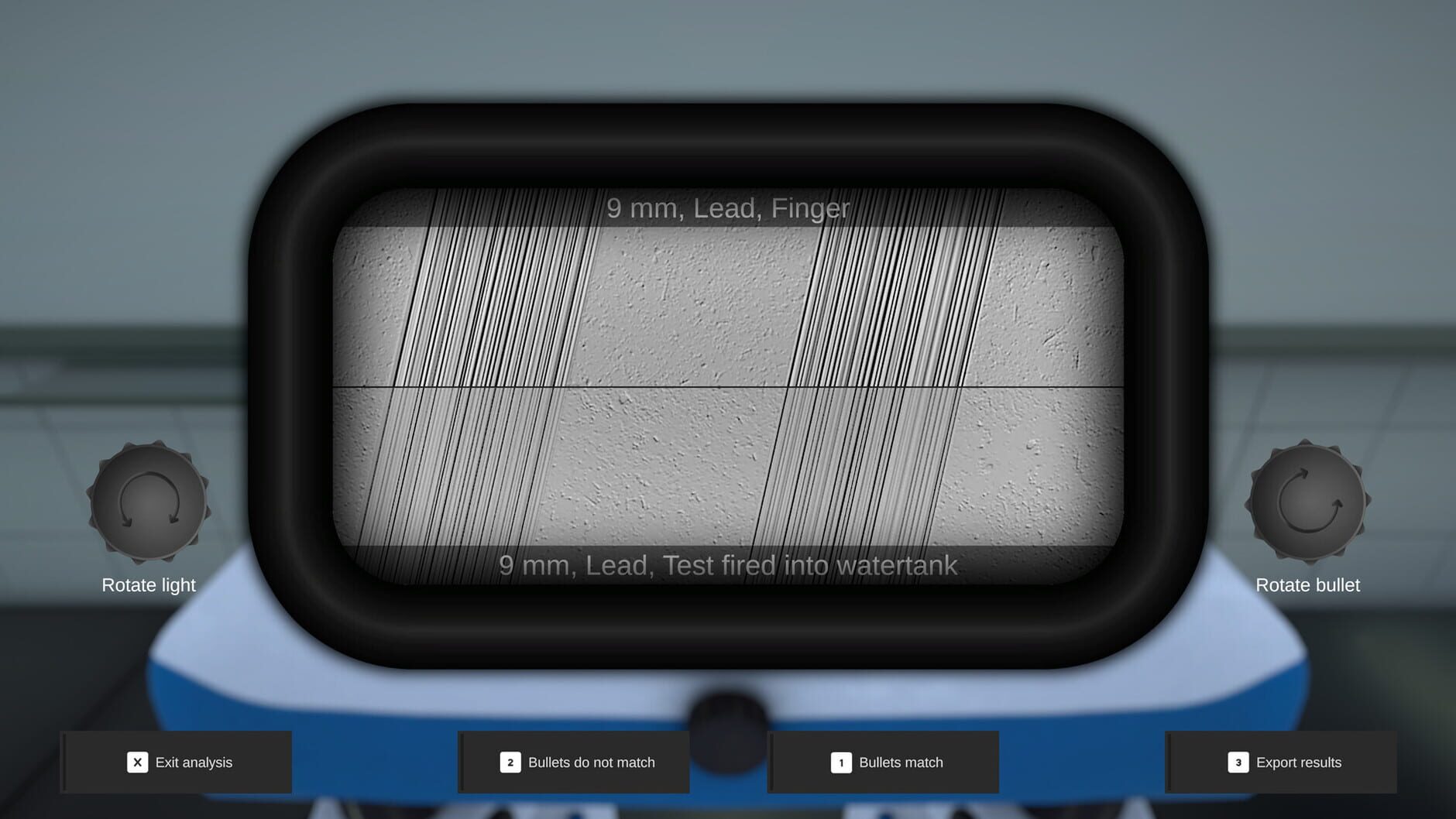 Screenshot for Forensics: Crime Scene Detective