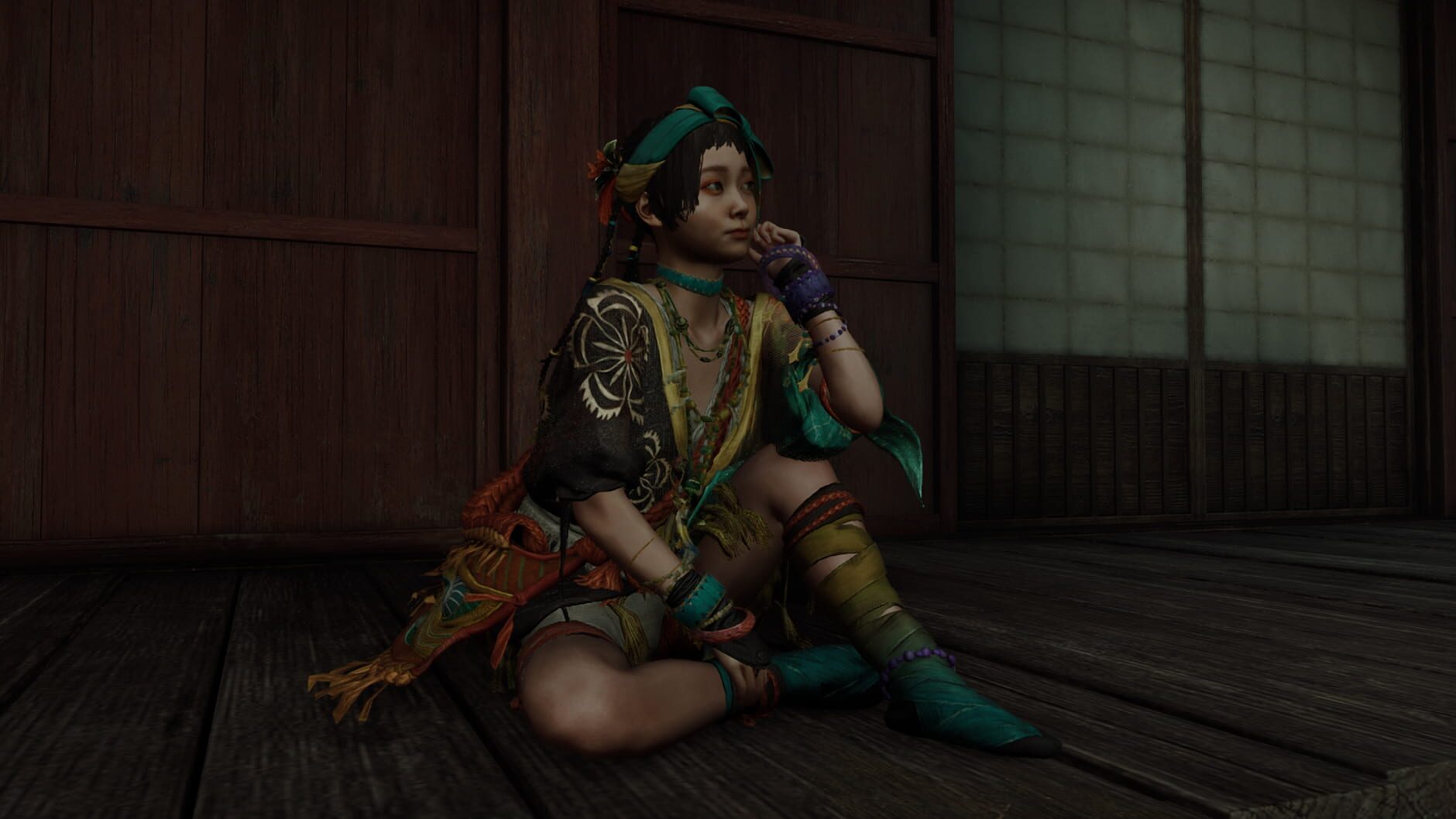 Screenshot for Onimusha: Way of the Sword - Outfit for Okuni: Flower Dance