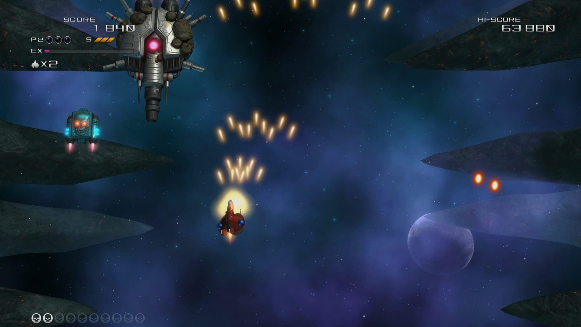 Screenshot for Truxton Extreme: Truxton Ship + Music Pack
