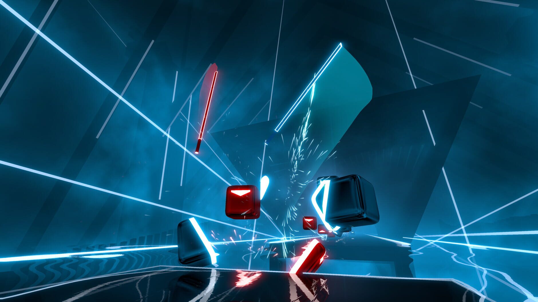 Screenshot for Beat Saber: Katseye - "Gabriela"