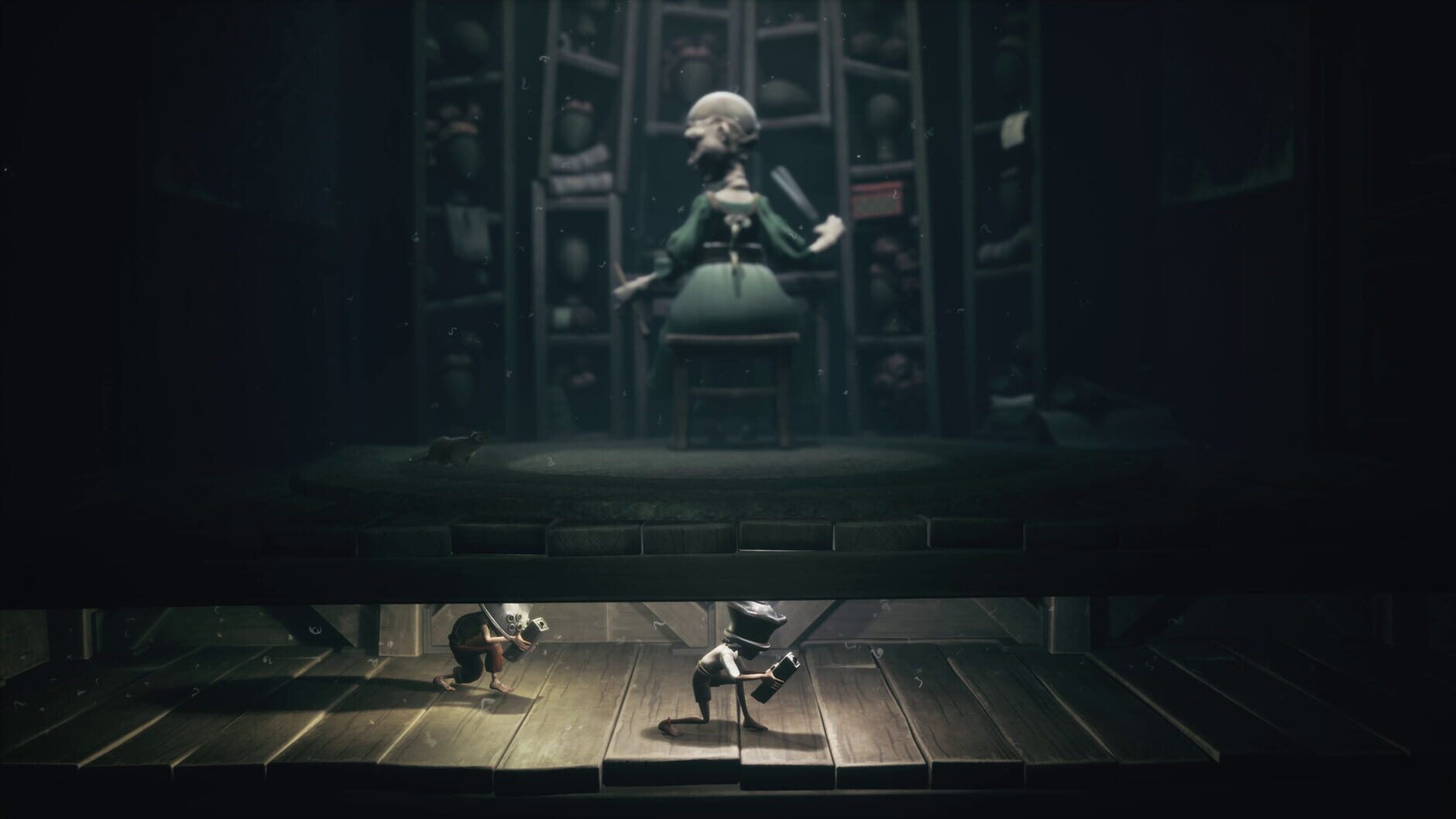 Screenshot for Little Nightmares III: The Backstage