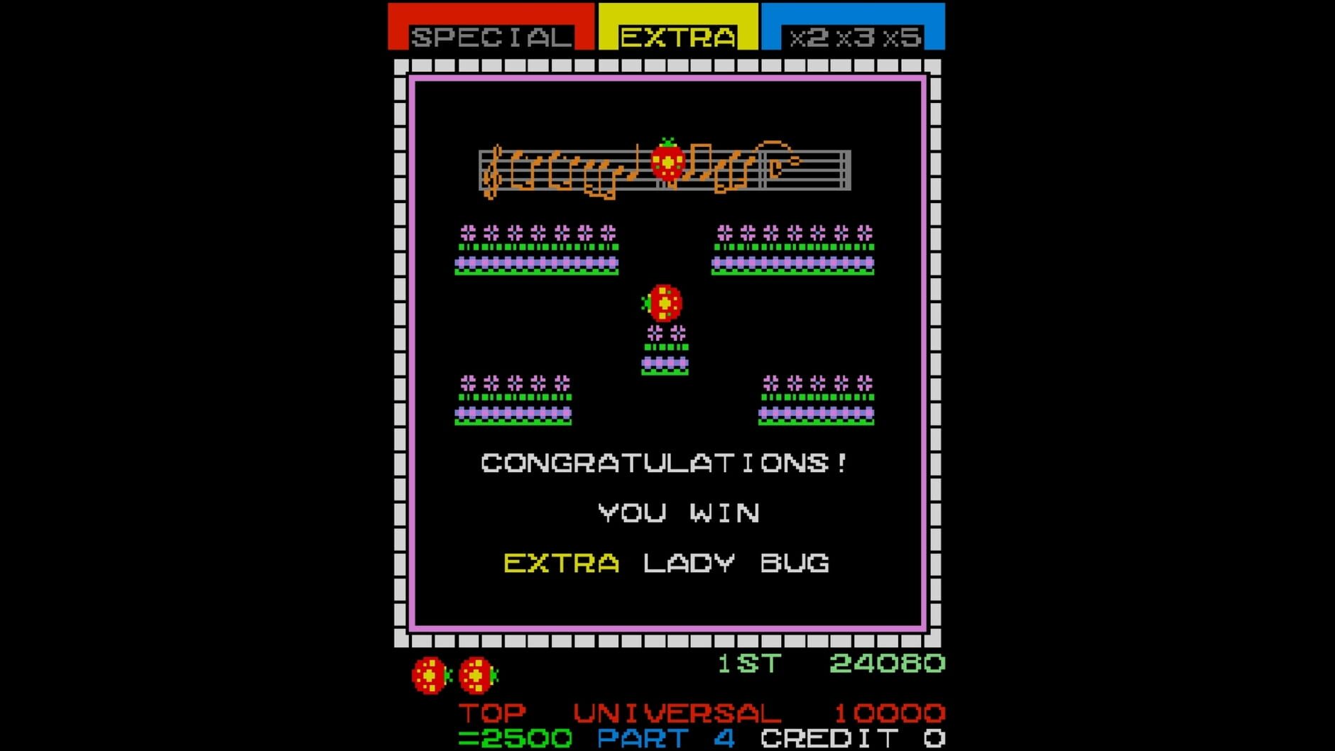 Screenshot for Arcade Archives 2: Lady Bug