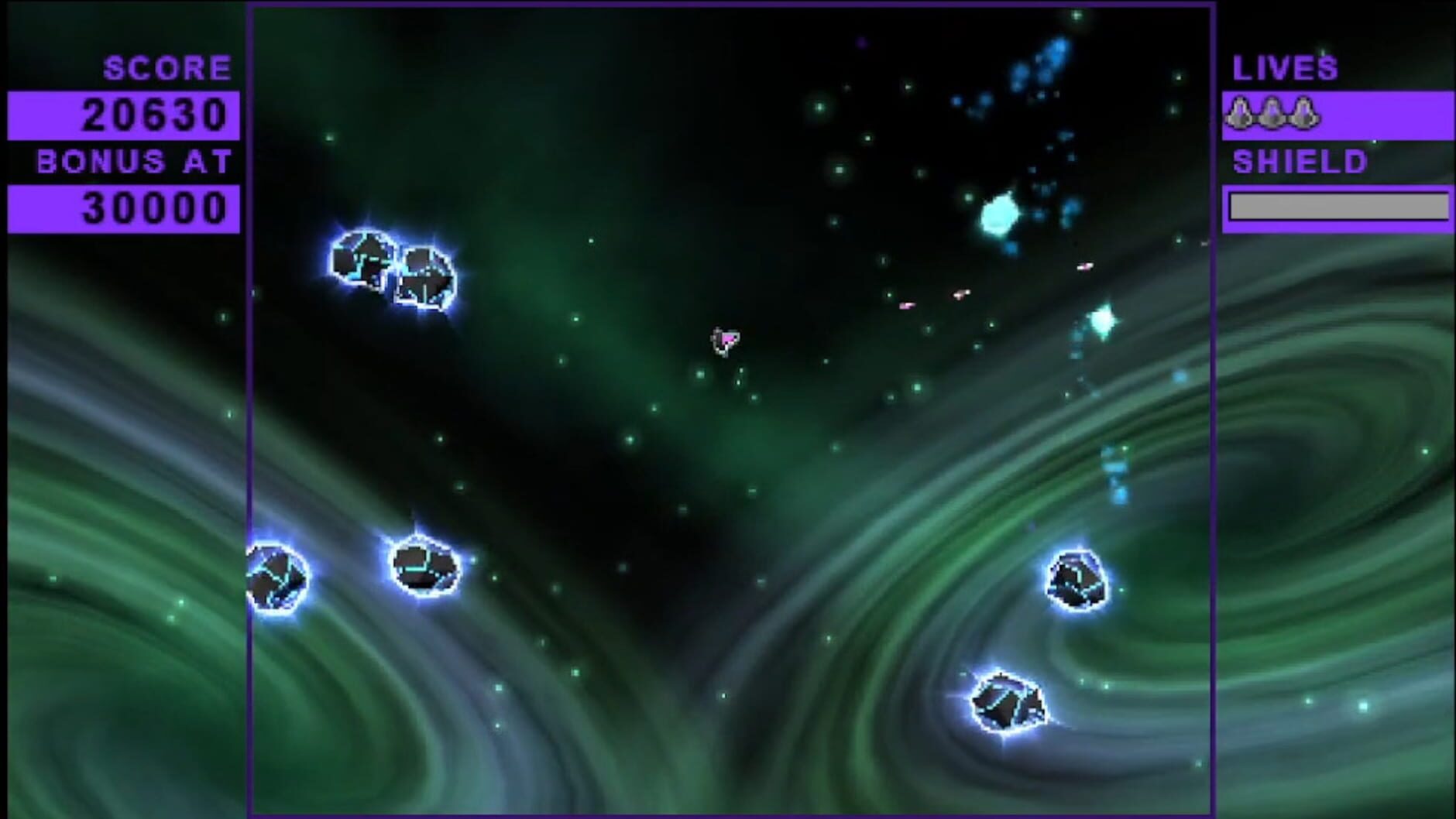 Screenshot for Asteroids Deluxe: Evolved