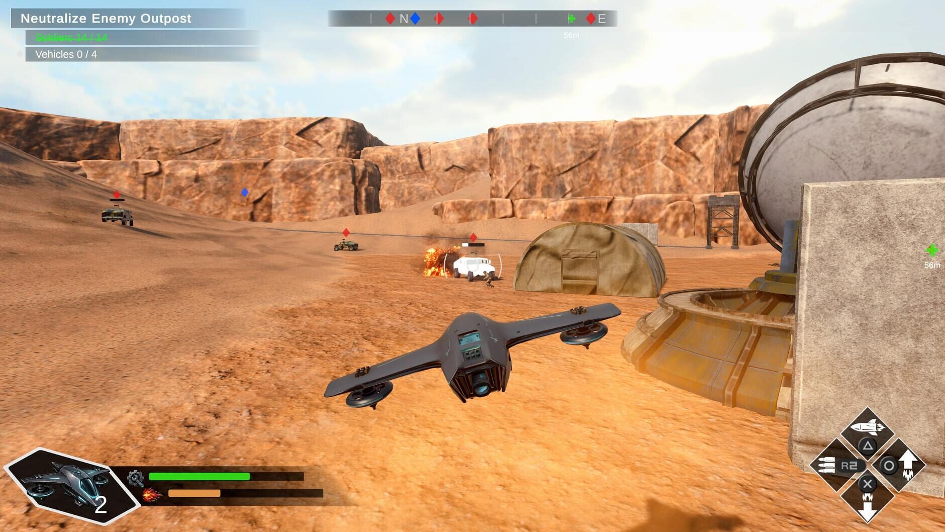 Screenshot for Drones Attack