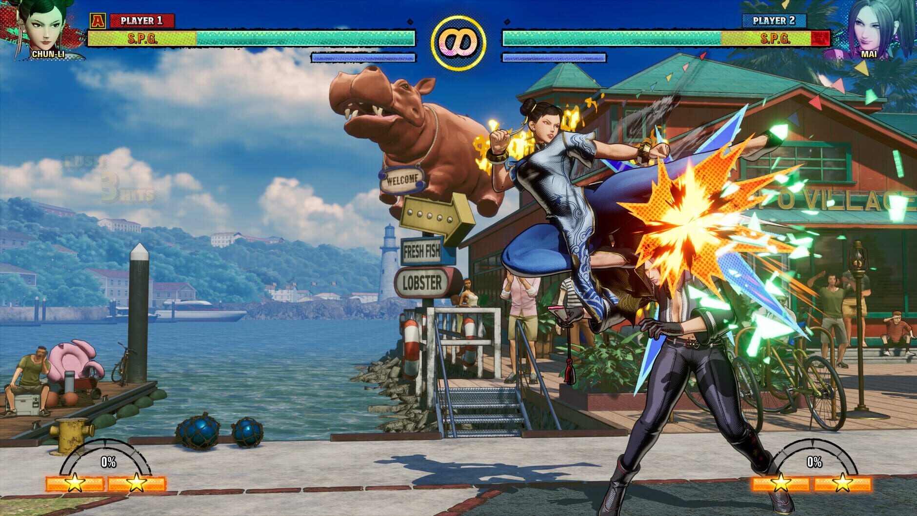 Screenshot for Fatal Fury: City of the Wolves - Chun-Li