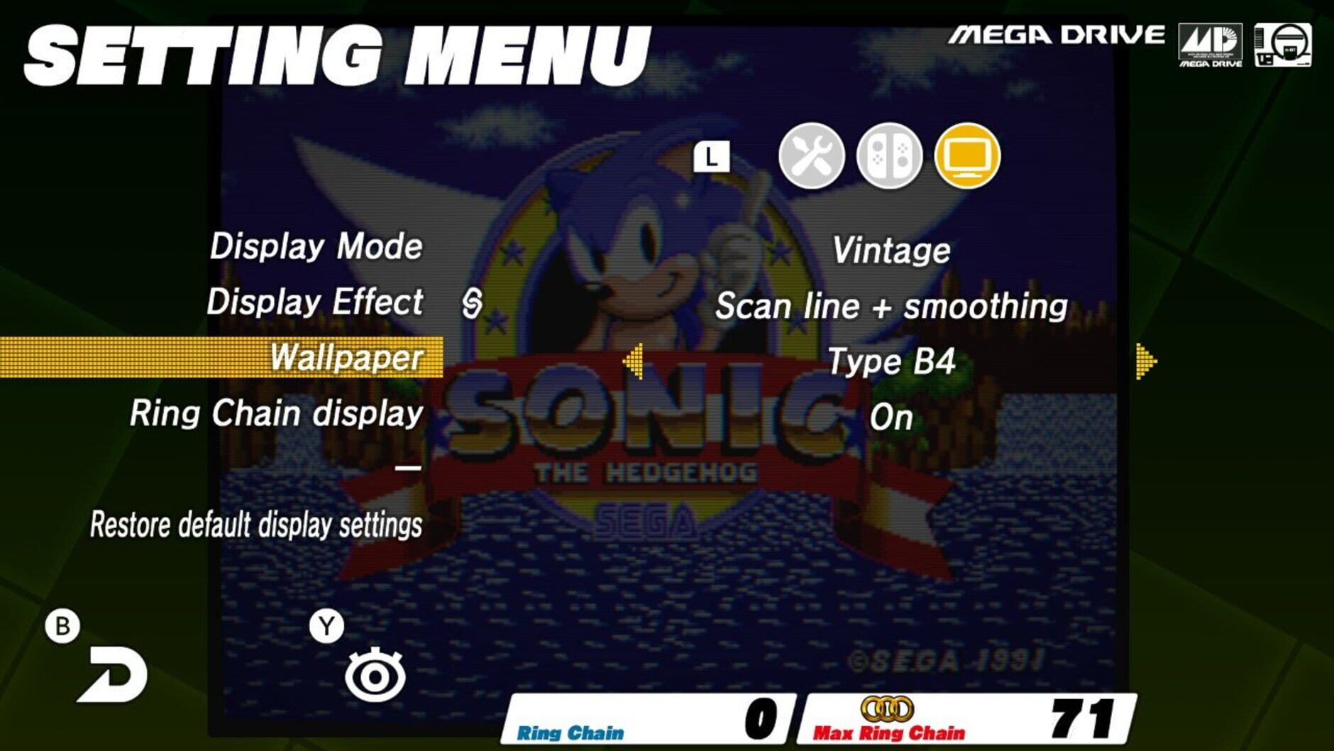 Screenshot for Sega Ages: Sonic the Hedgehog