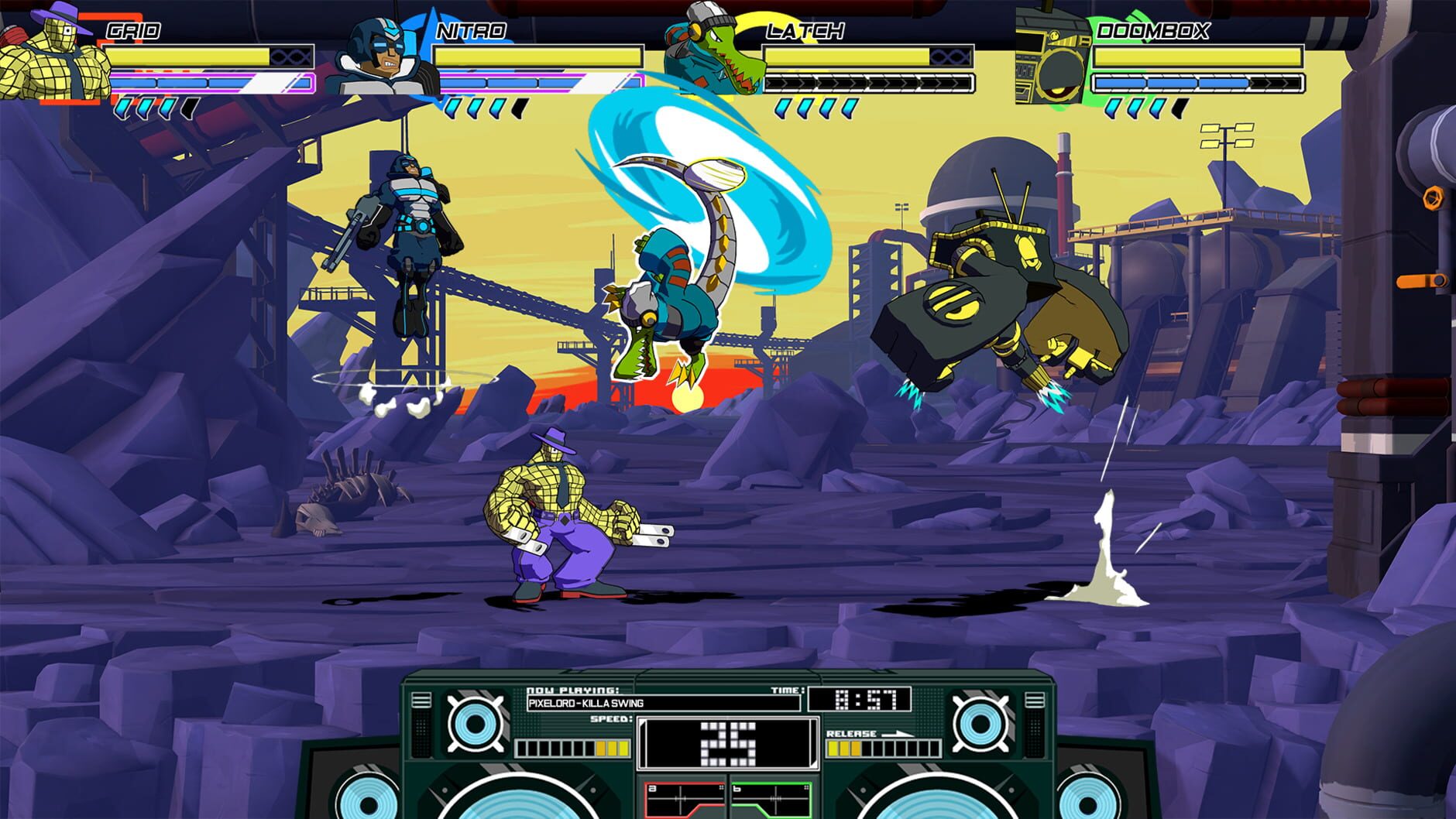 Screenshot for Lethal League Blaze