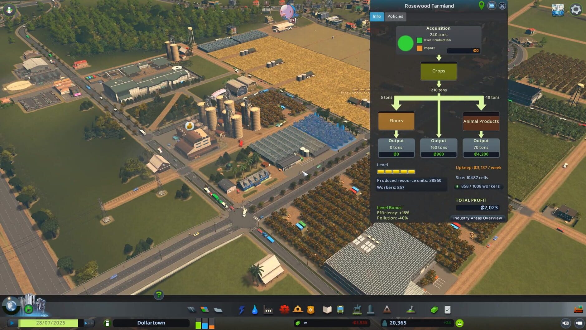 Screenshot for Cities: Skylines - Industries