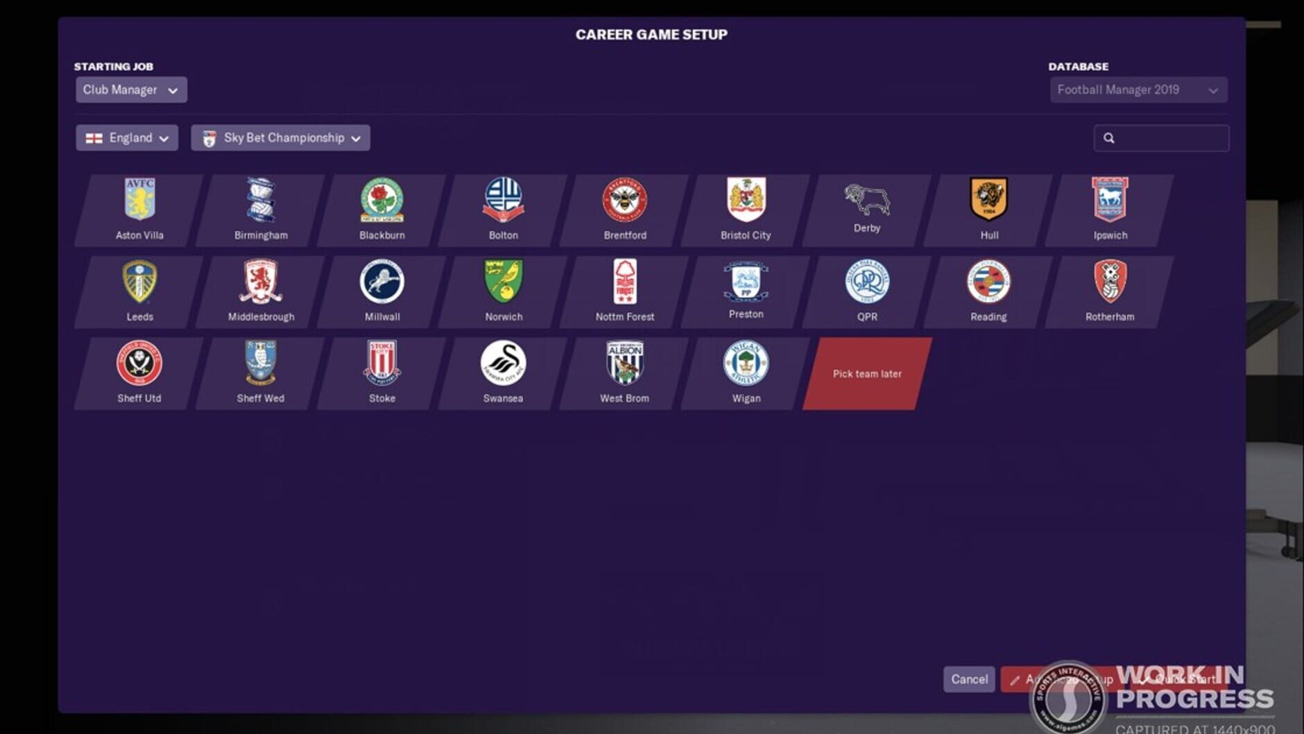 Screenshot for Football Manager 2019