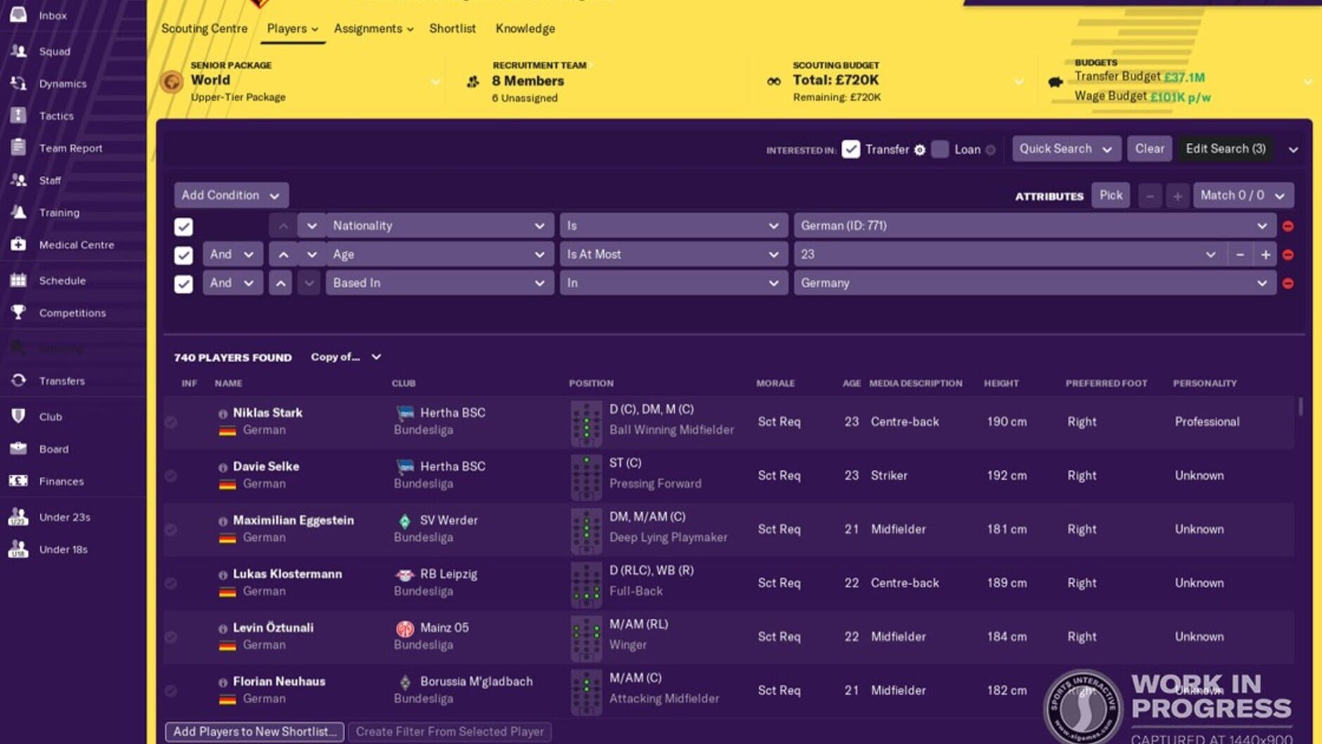 Screenshot for Football Manager 2019