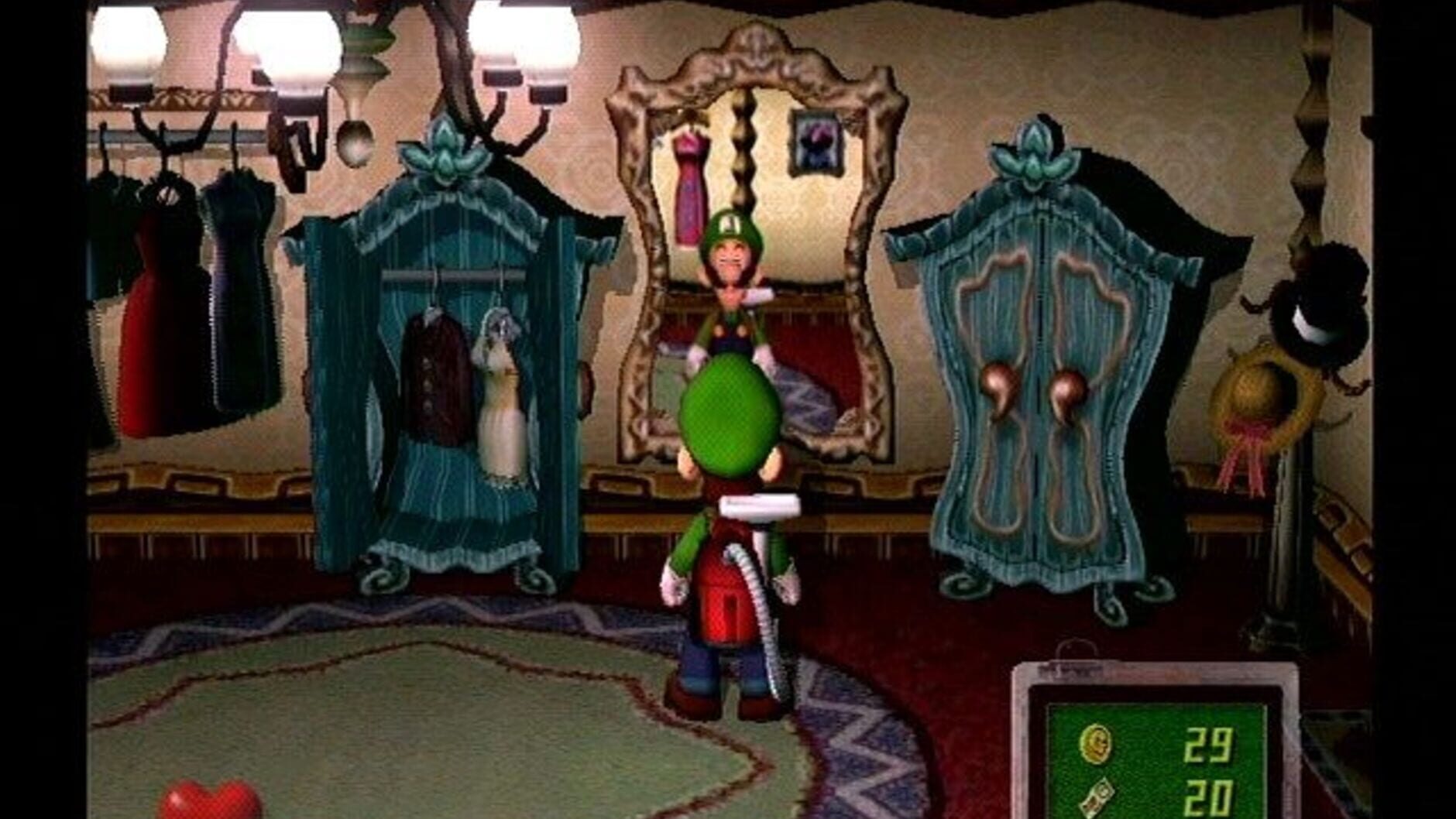 Screenshot for Luigi's Mansion