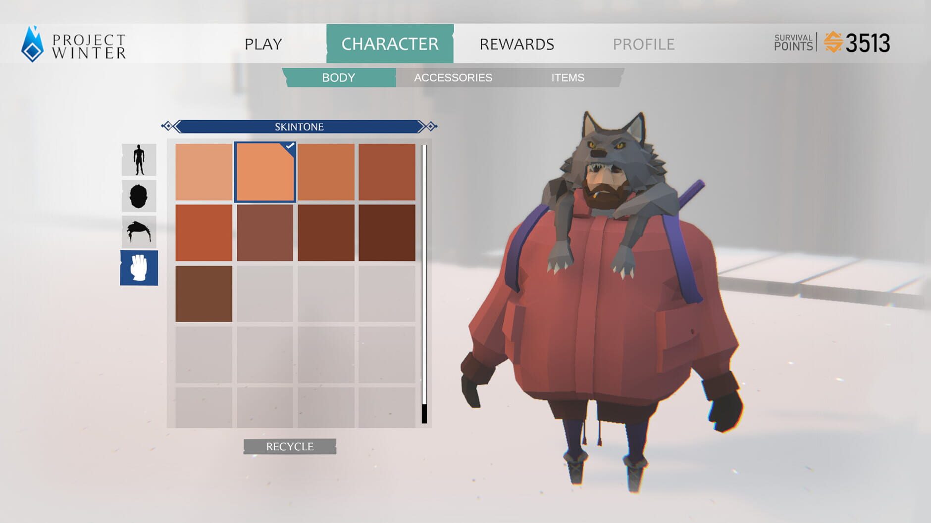 Screenshot for Project Winter