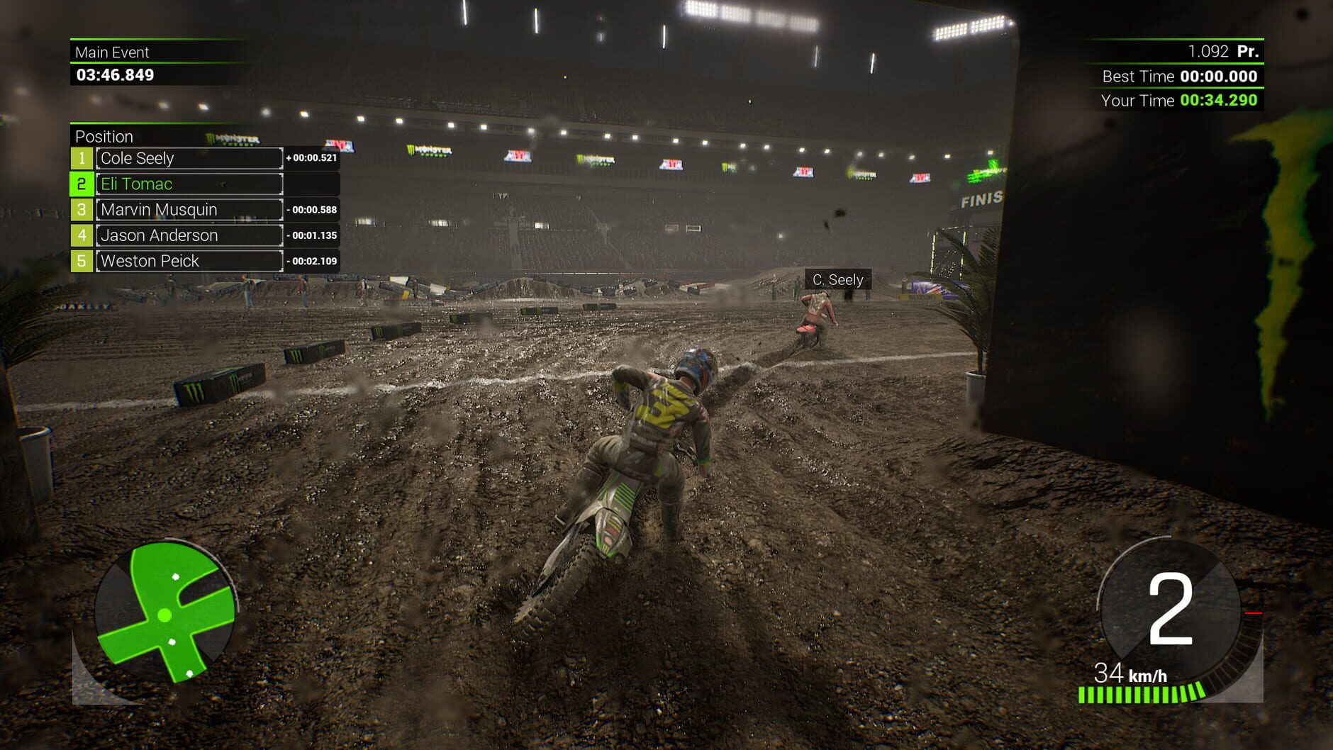 Screenshot for Monster Energy Supercross: The Official Videogame 2