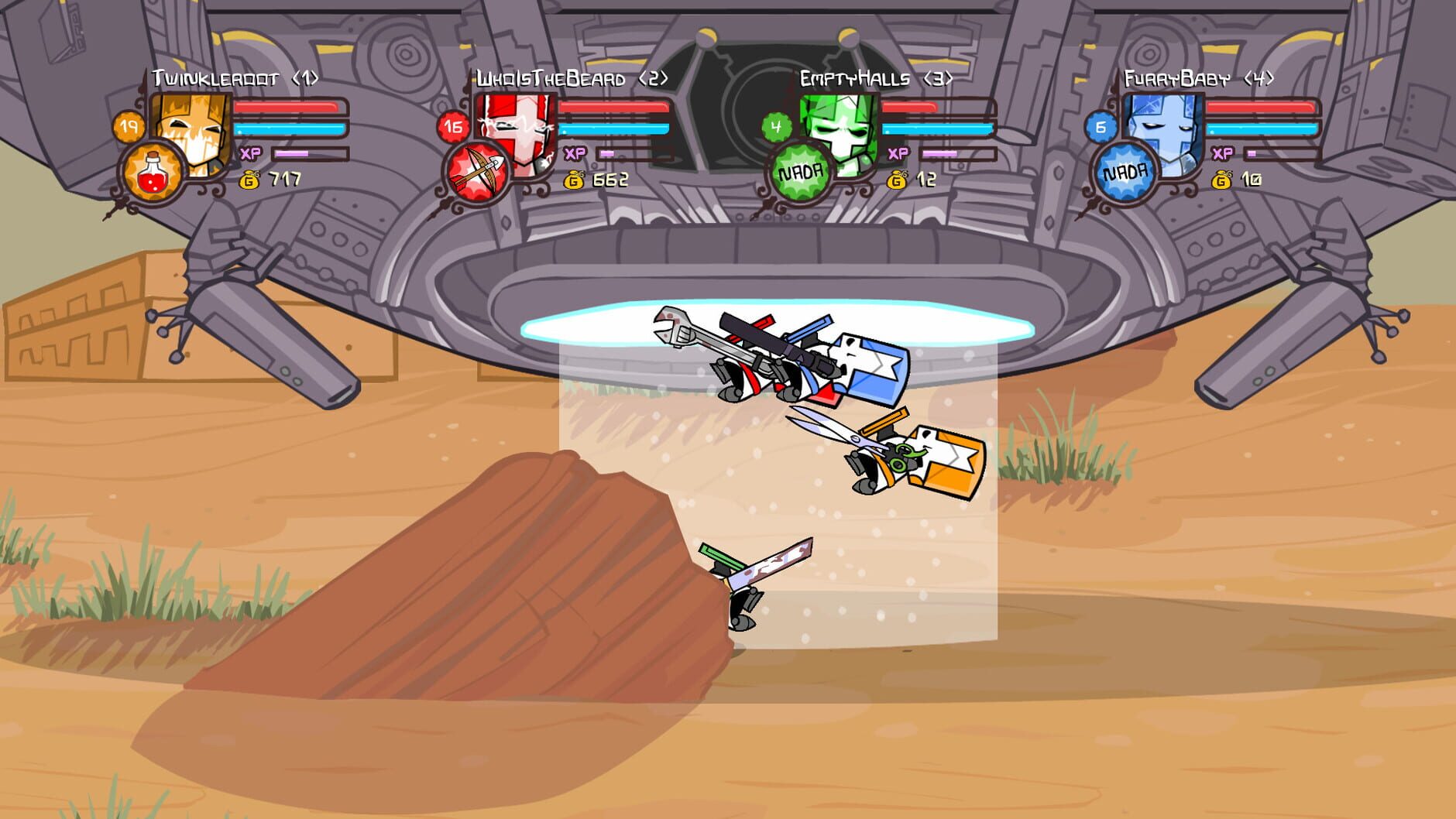 Screenshot for Castle Crashers