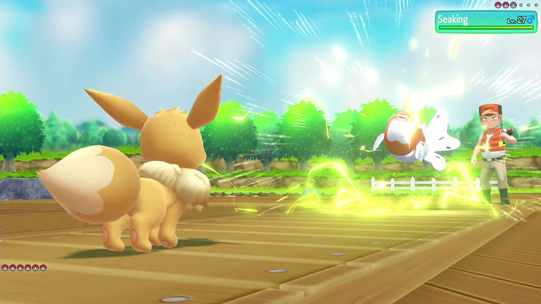 Screenshot for Pokémon: Let's Go, Eevee!