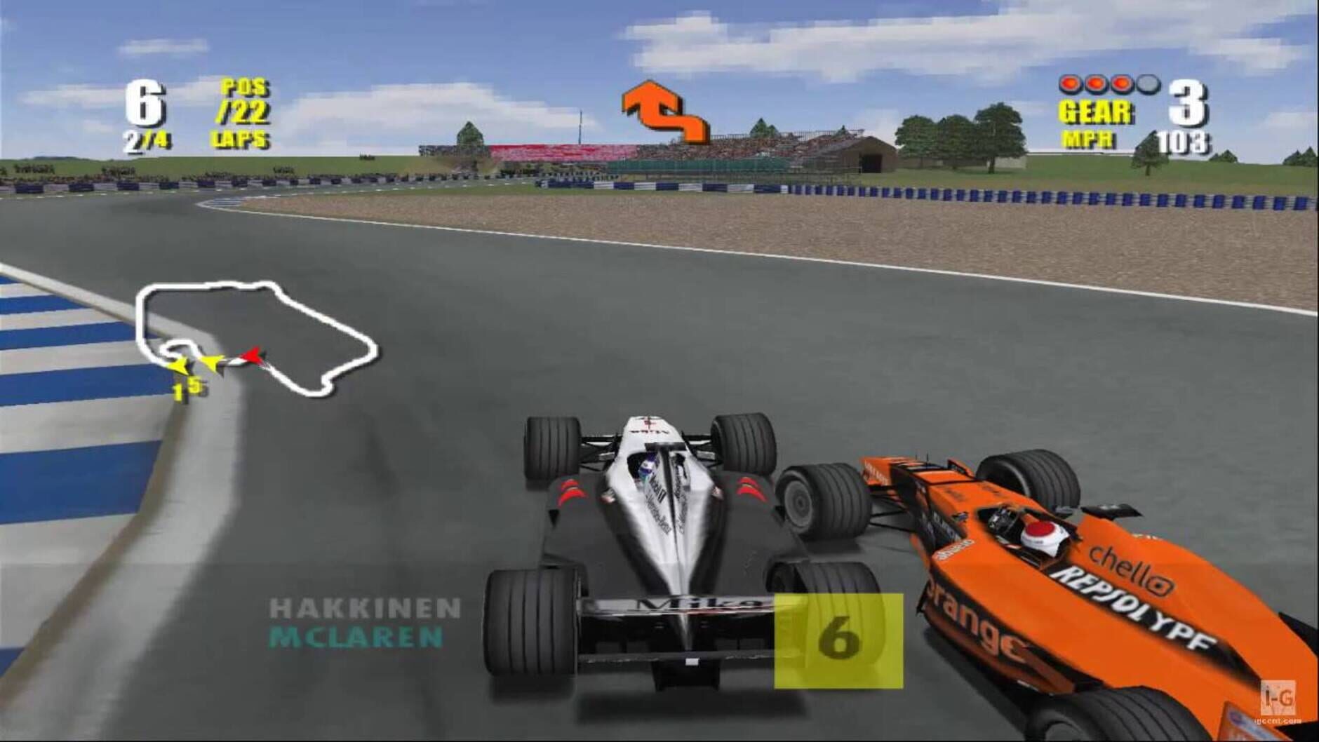 Screenshot for F1 Championship Season 2000