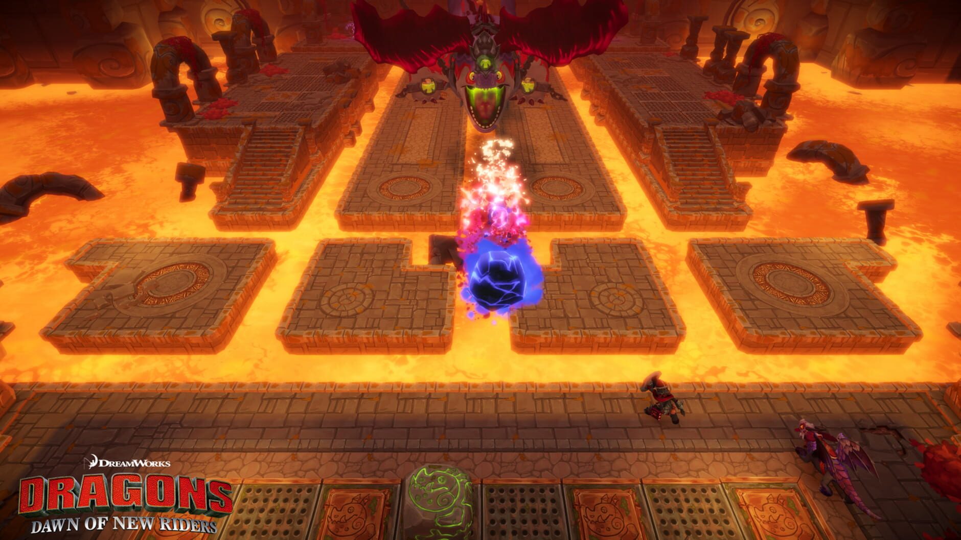 Screenshot for DreamWorks Dragons: Dawn of New Riders