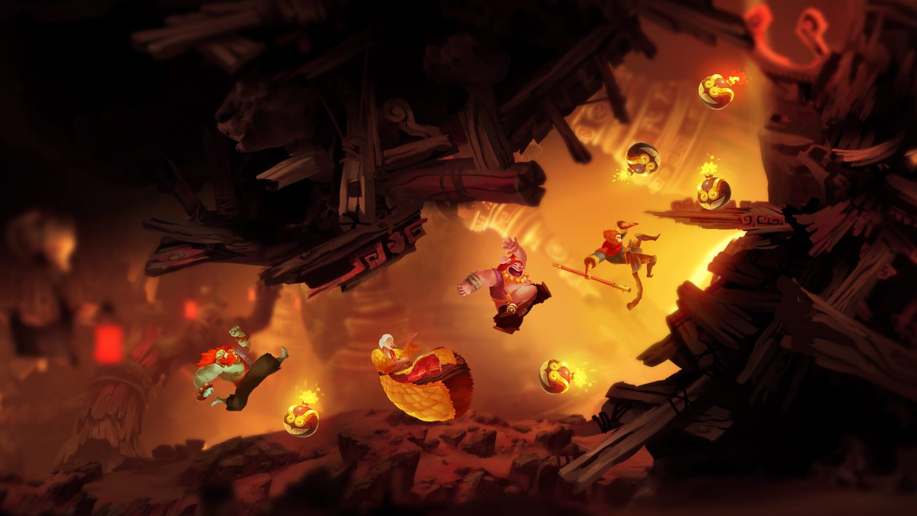 Screenshot for Unruly Heroes