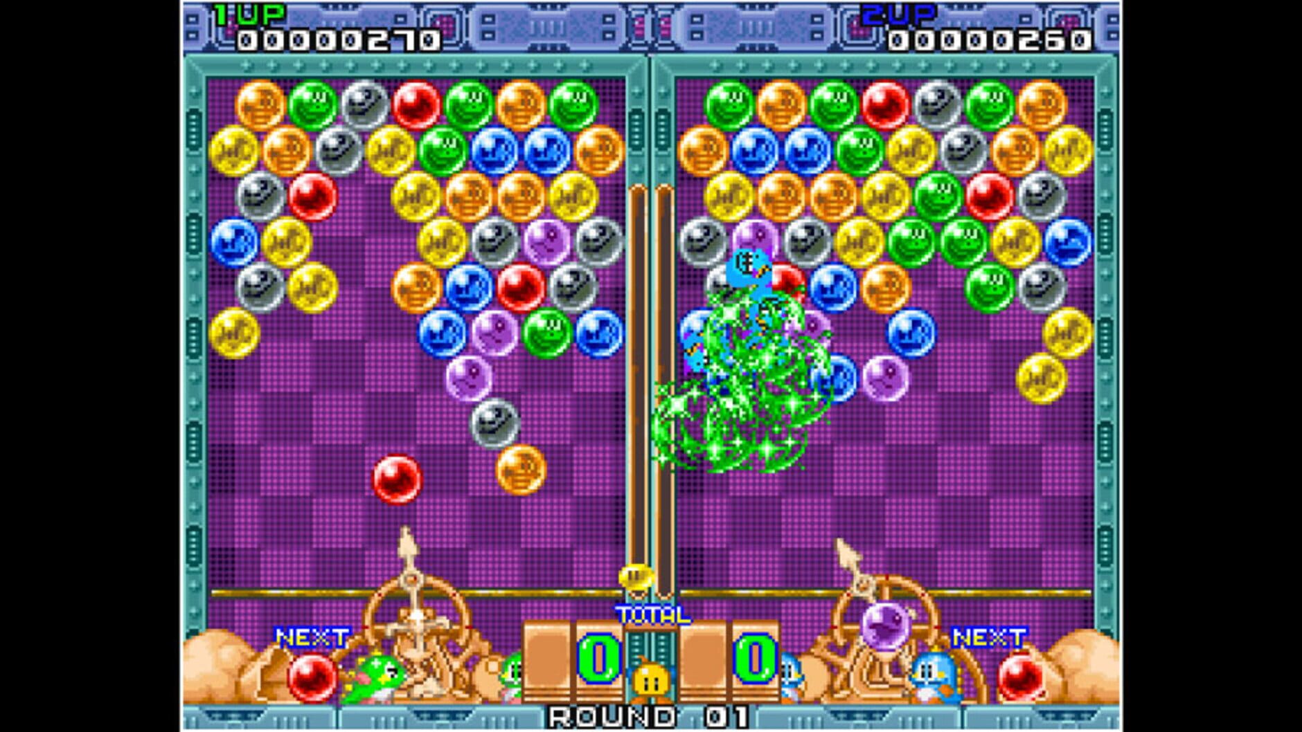 Screenshot for ACA Neo Geo: Puzzle Bobble