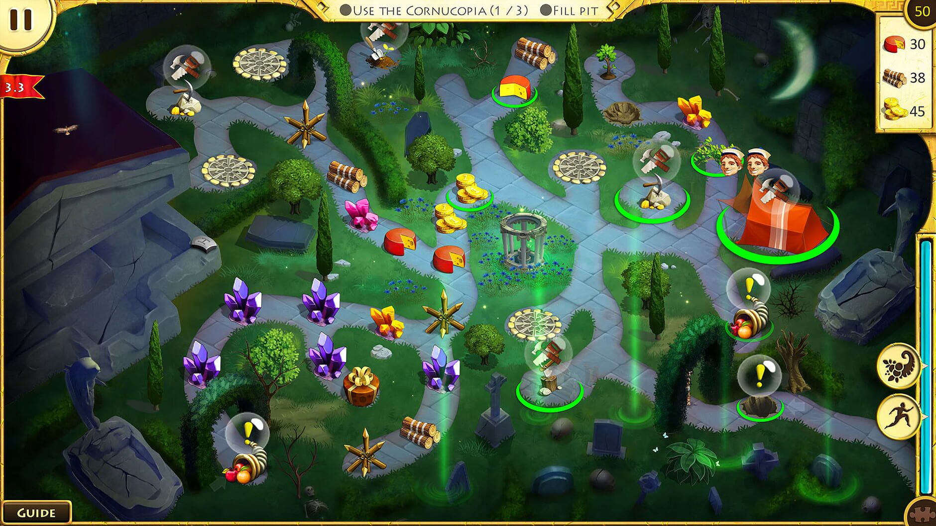 Screenshot for 12 Labours of Hercules VIII: How I Met Megara