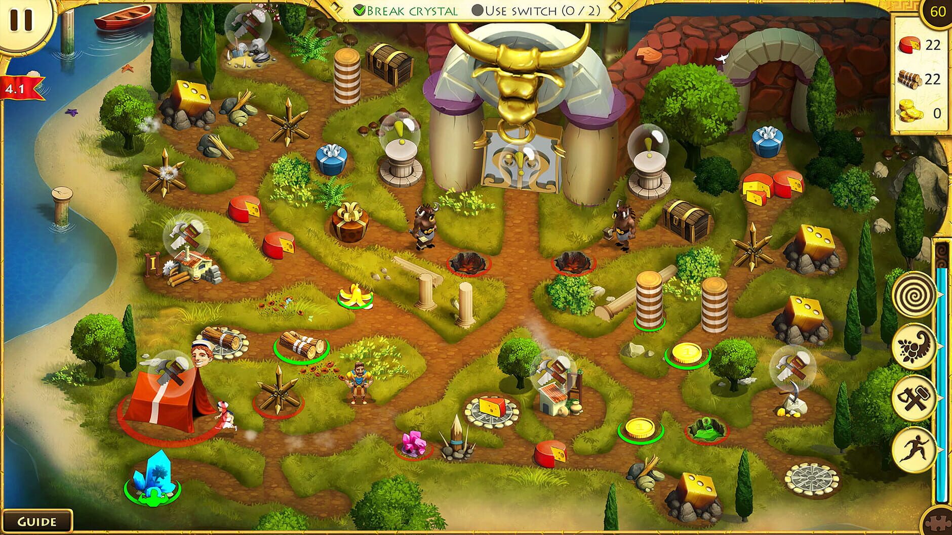 Screenshot for 12 Labours of Hercules VIII: How I Met Megara