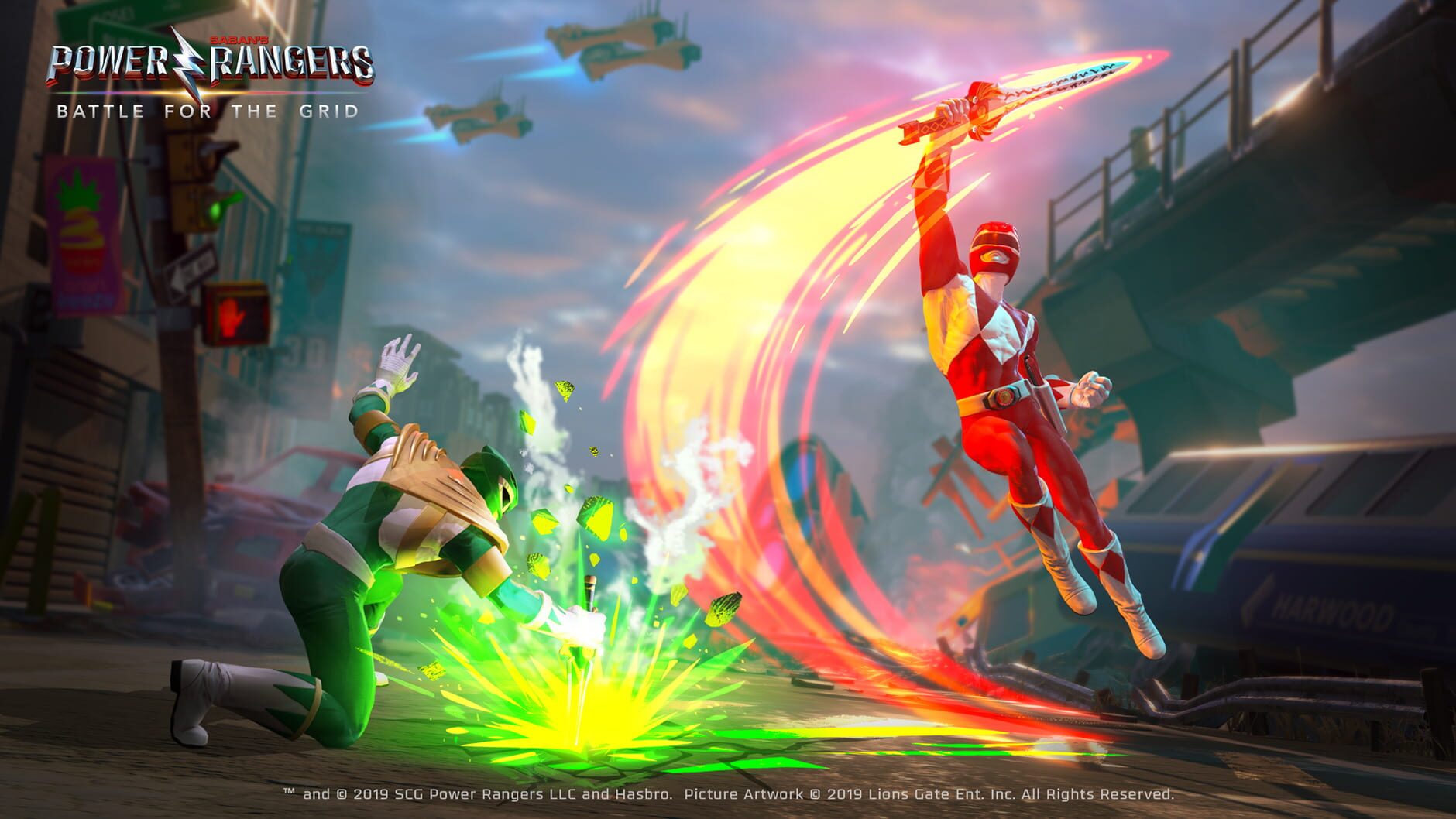 Screenshot for Power Rangers: Battle for the Grid