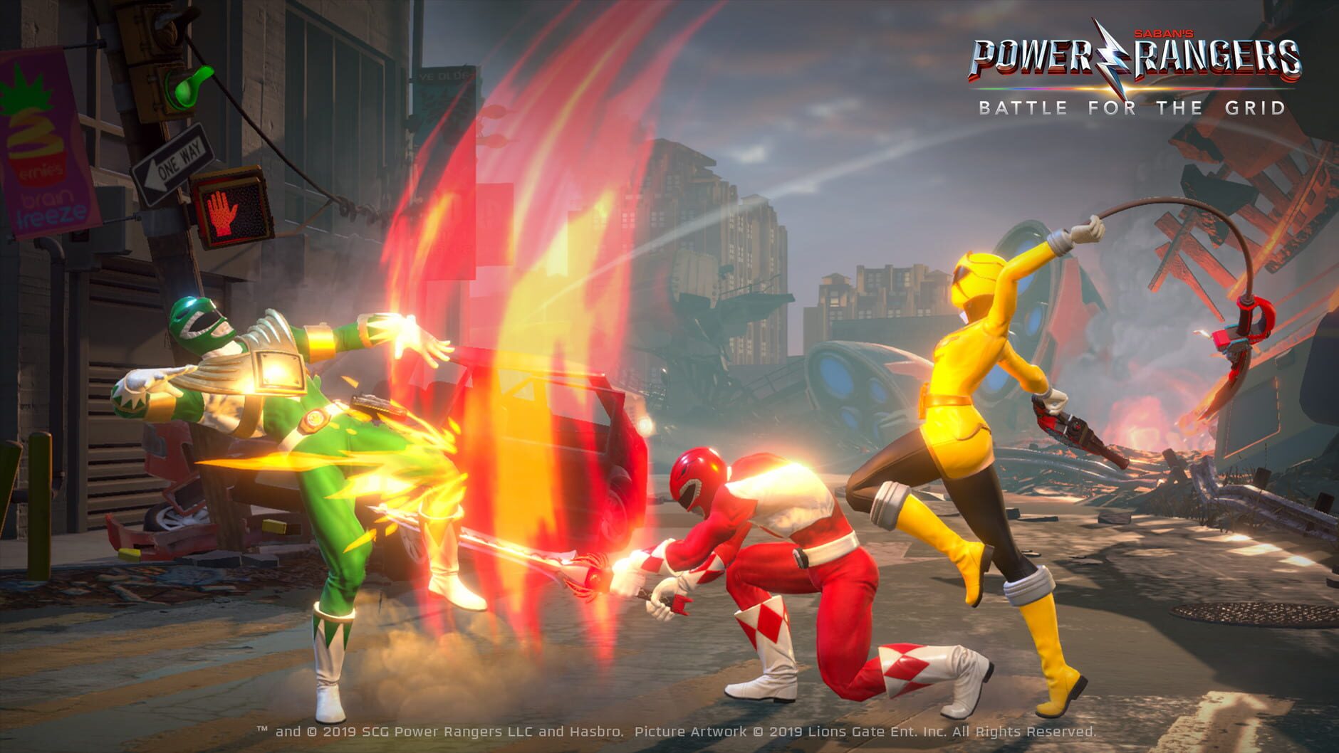 Screenshot for Power Rangers: Battle for the Grid