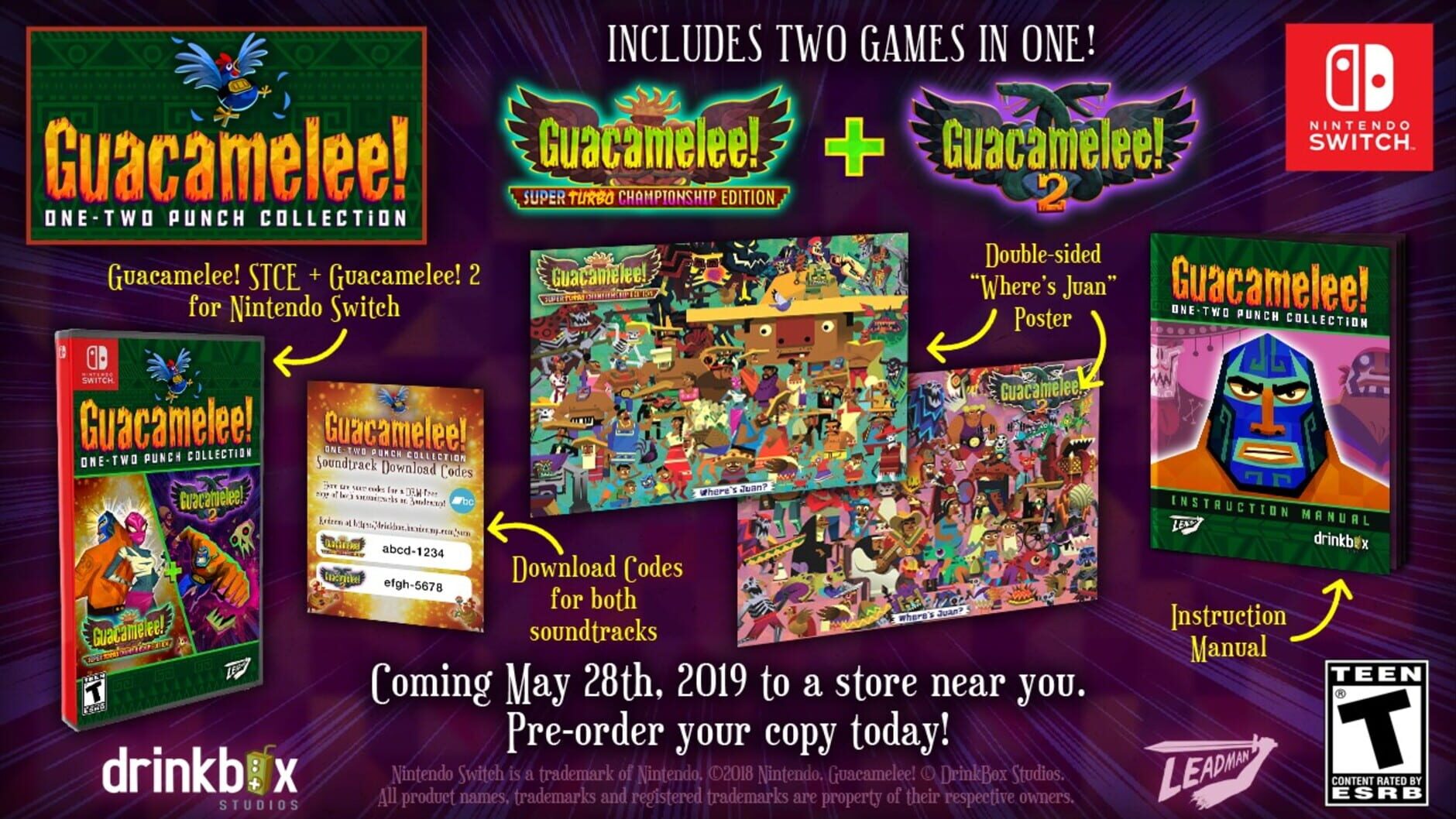 Screenshot for Guacamelee! One-Two Punch Collection
