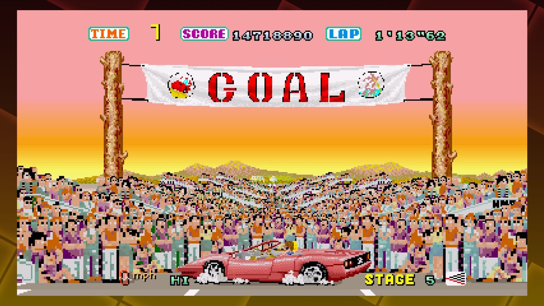 Screenshot for Sega Ages Out Run