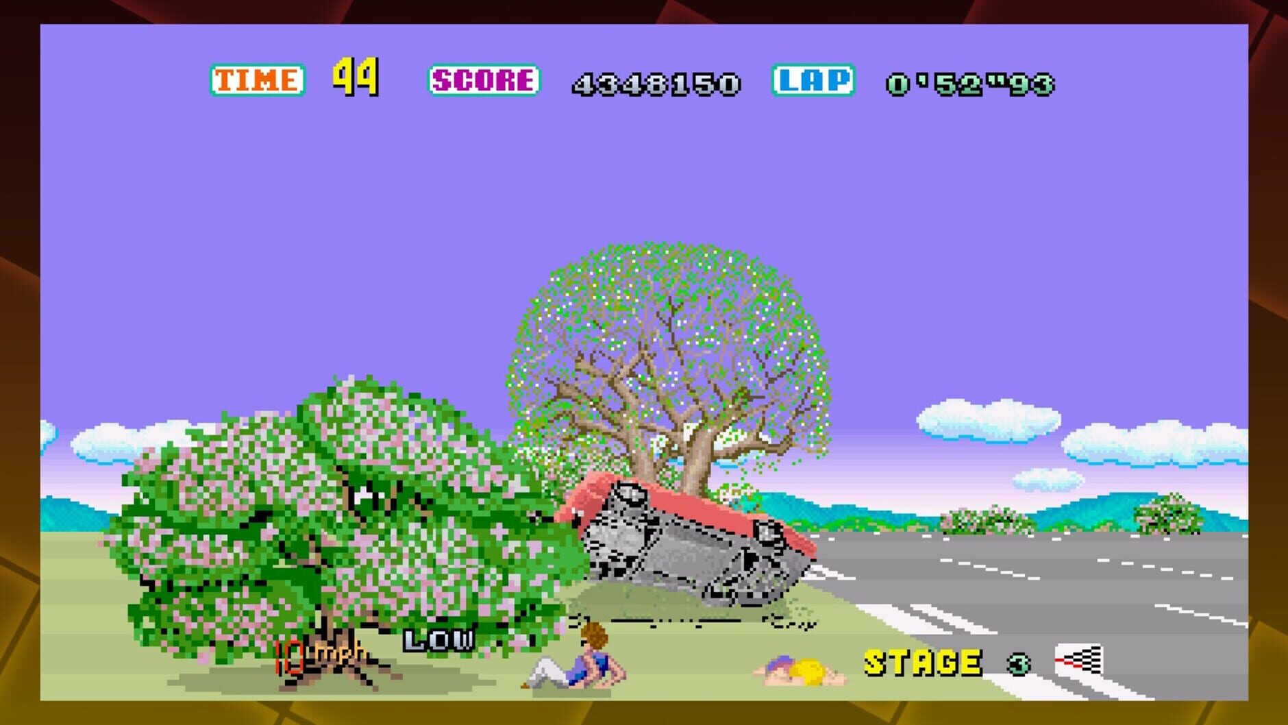 Screenshot for Sega Ages Out Run