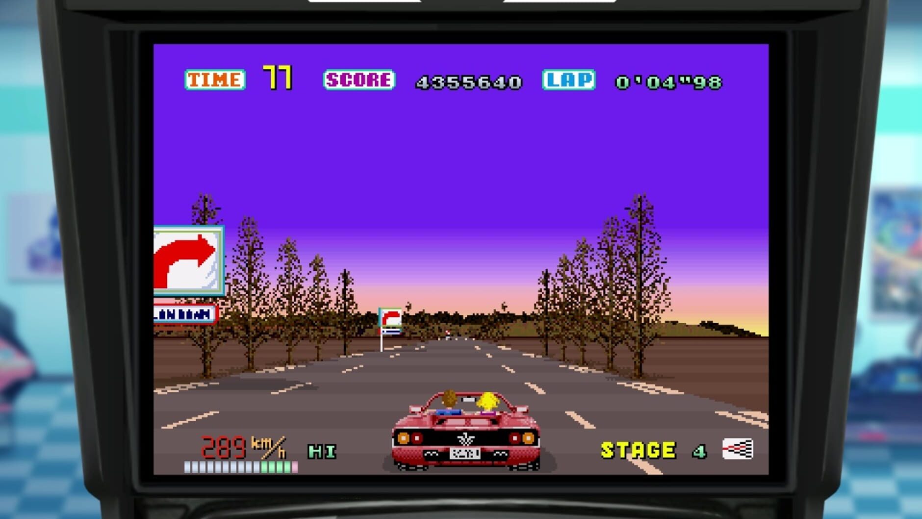 Screenshot for Sega Ages Out Run